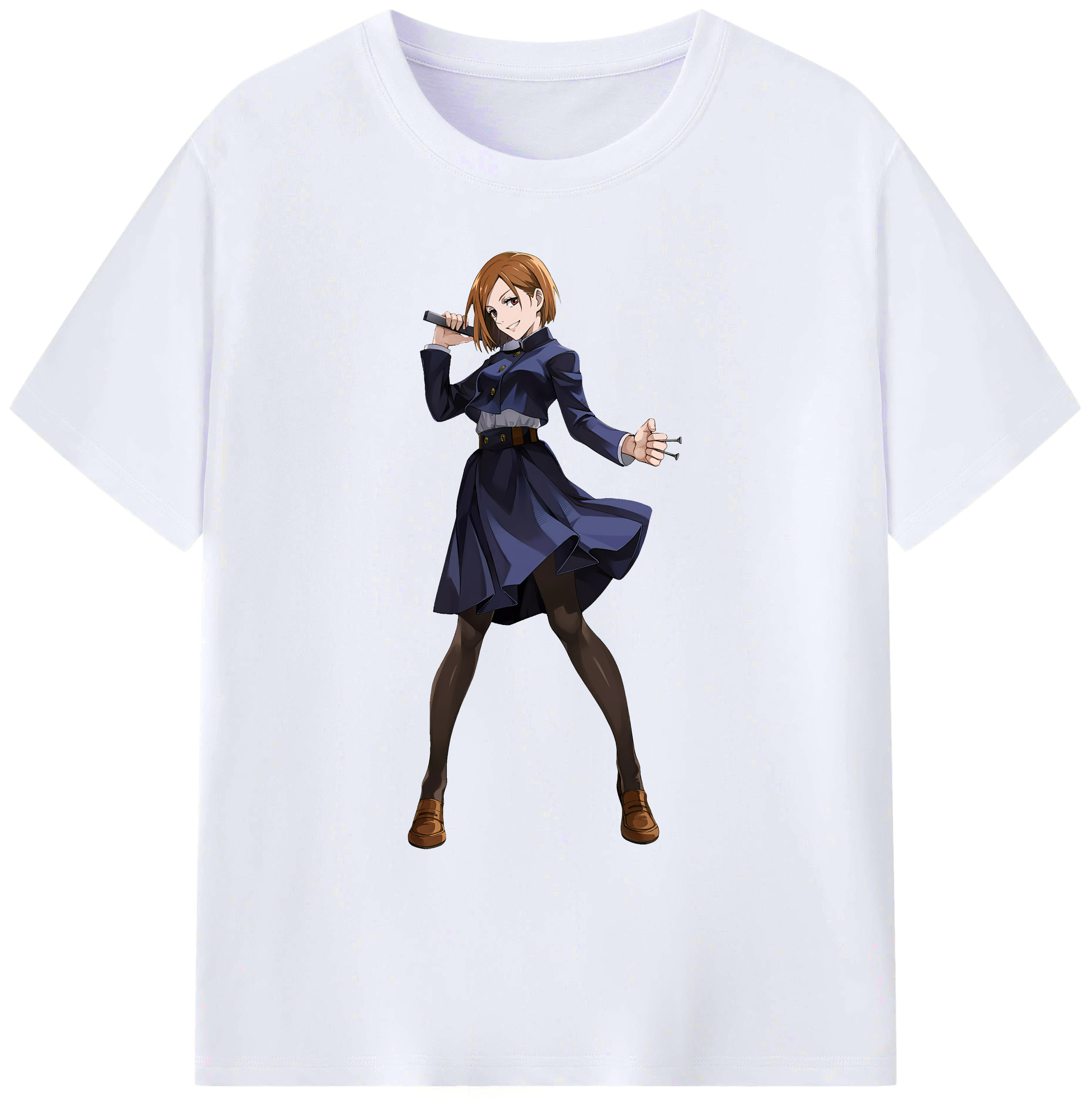 （画像用） 呪術廻戦 Jujutsu Kaisen 綿100％ メンズ半袖Tシャツ｜肌触りやわらか＆通気性