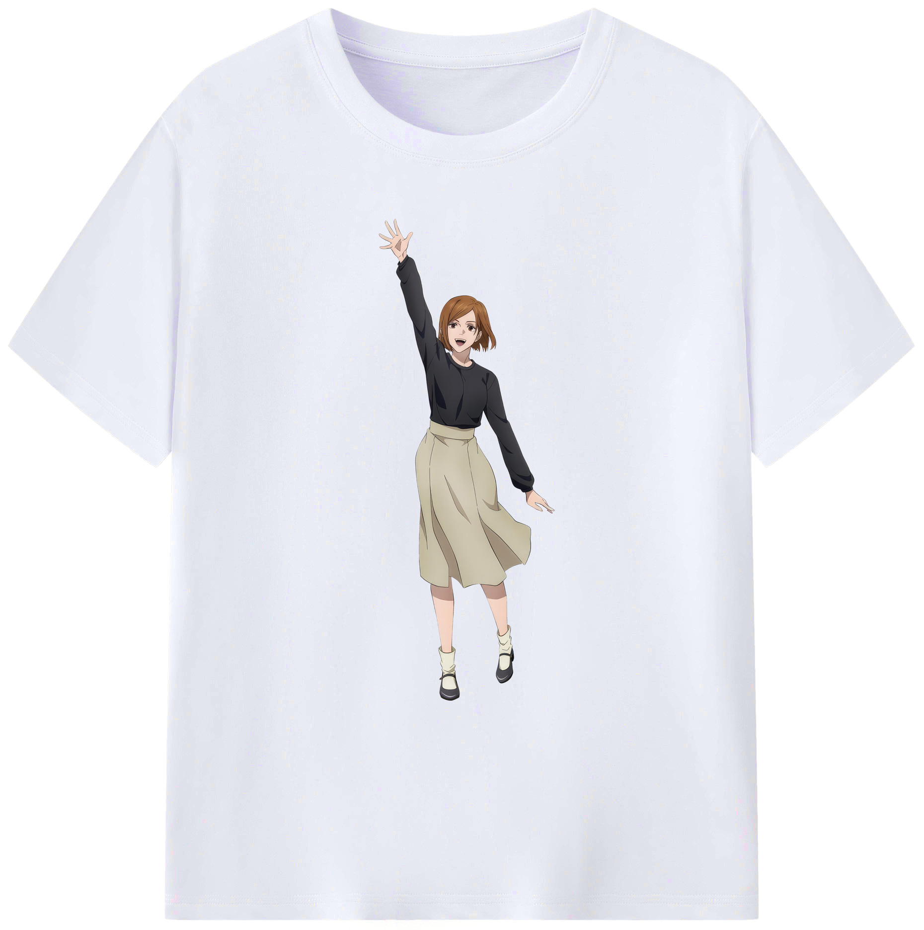 （画像用） 呪術廻戦 Jujutsu Kaisen 綿100％ メンズ半袖Tシャツ｜肌触りやわらか＆通気性