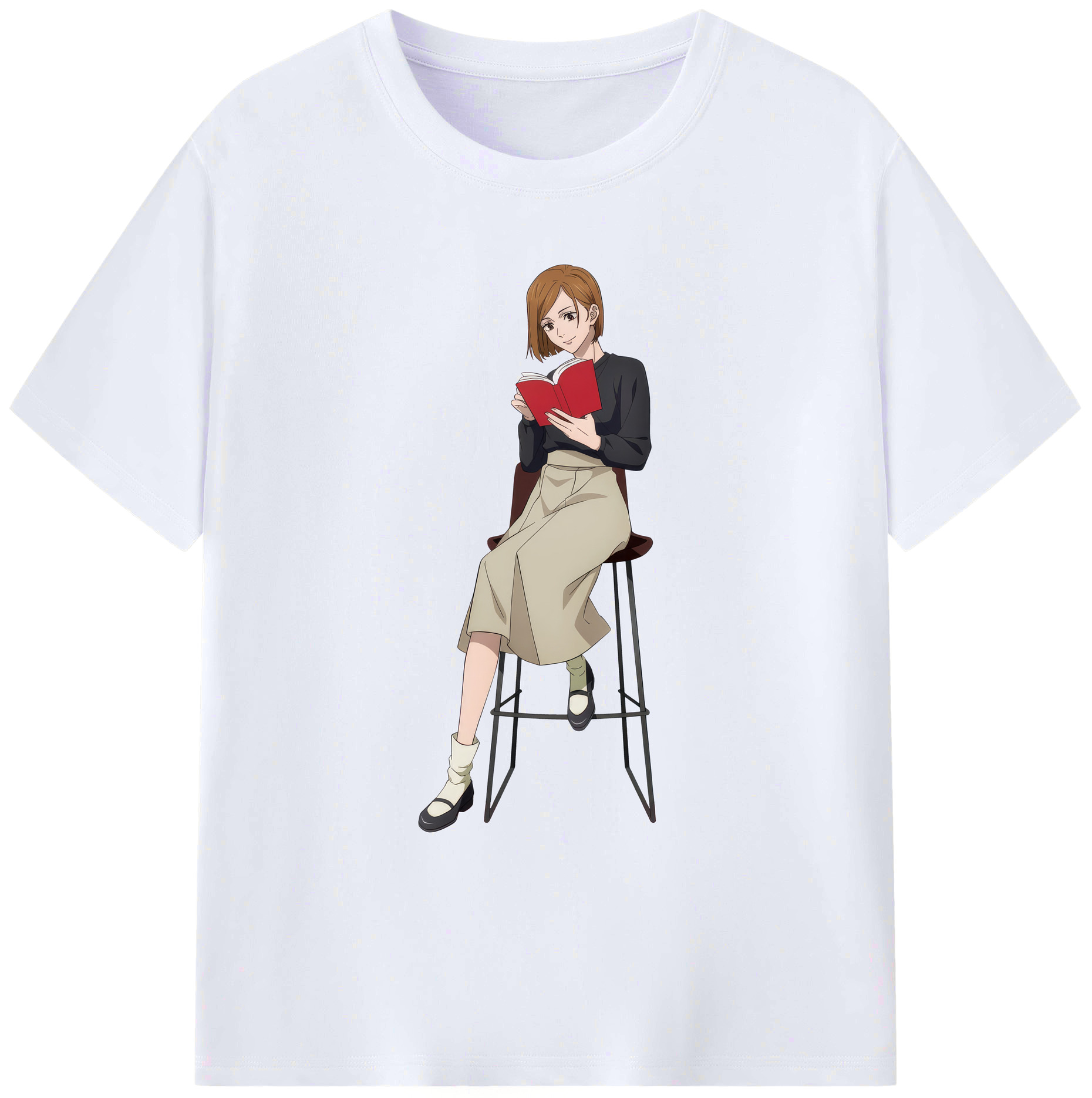 （画像用） 呪術廻戦 Jujutsu Kaisen 綿100％ メンズ半袖Tシャツ｜肌触りやわらか＆通気性