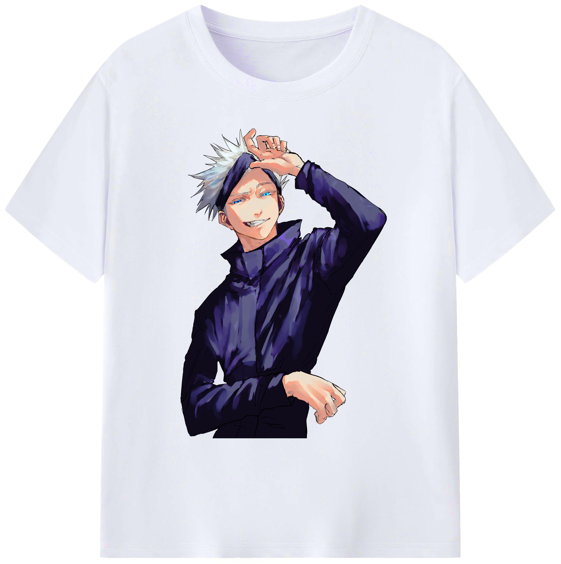 （画像用） 呪術廻戦 Jujutsu Kaisen 綿100％ メンズ半袖Tシャツ｜肌触りやわらか＆通気性