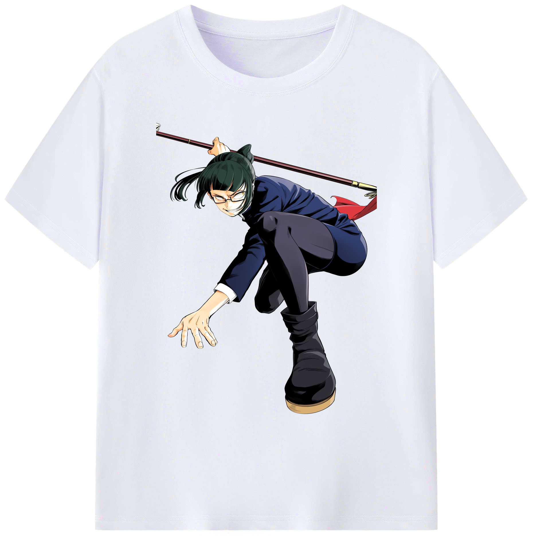 （画像用） 呪術廻戦 Jujutsu Kaisen 綿100％ メンズ半袖Tシャツ｜肌触りやわらか＆通気性
