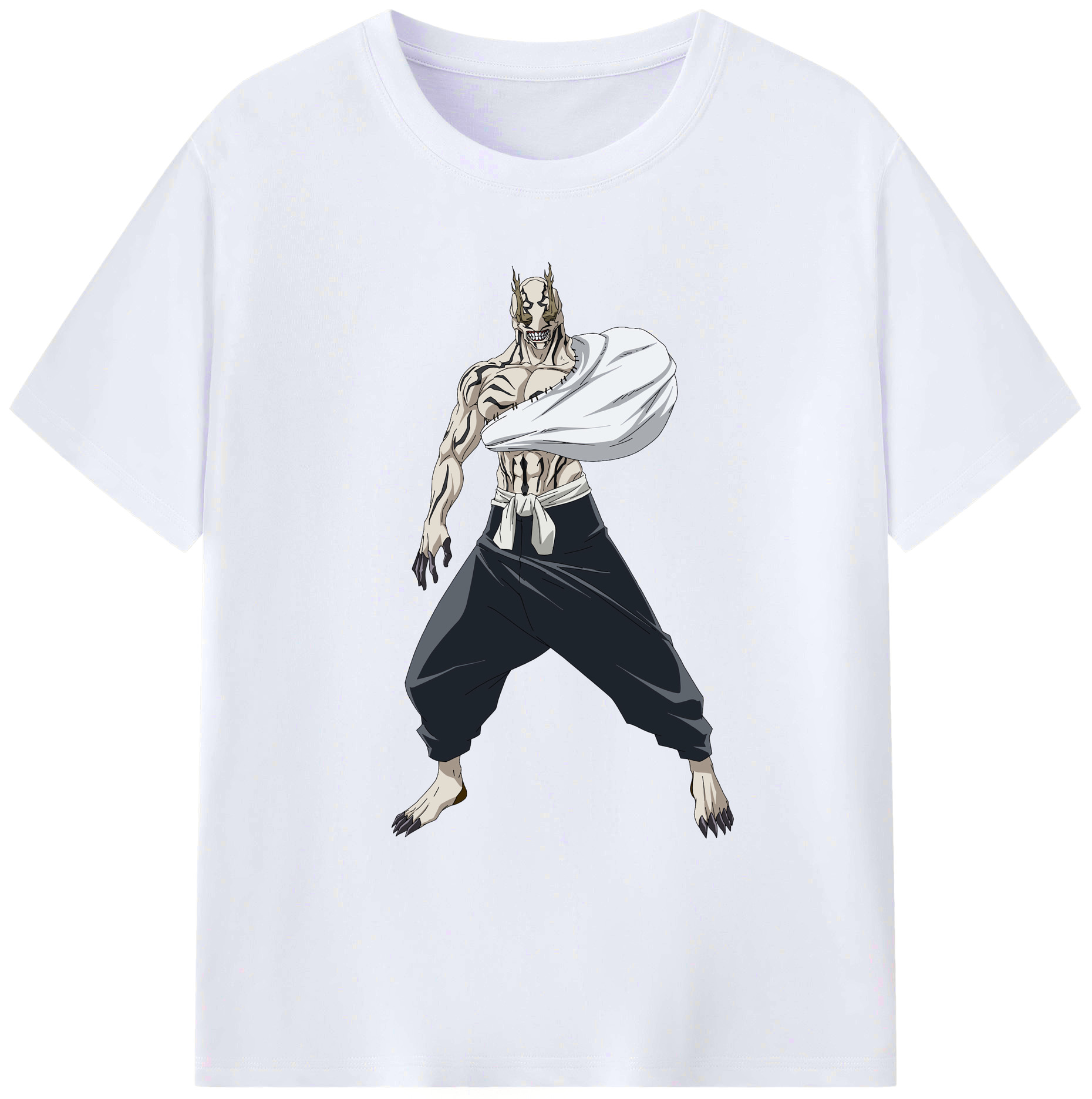 （画像用） 呪術廻戦 Jujutsu Kaisen 綿100％ メンズ半袖Tシャツ｜肌触りやわらか＆通気性