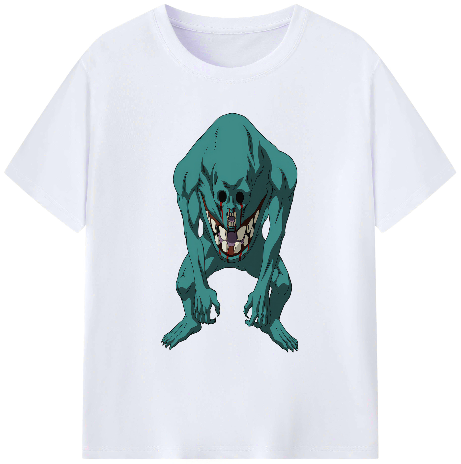 （画像用） 呪術廻戦 Jujutsu Kaisen 綿100％ メンズ半袖Tシャツ｜肌触りやわらか＆通気性