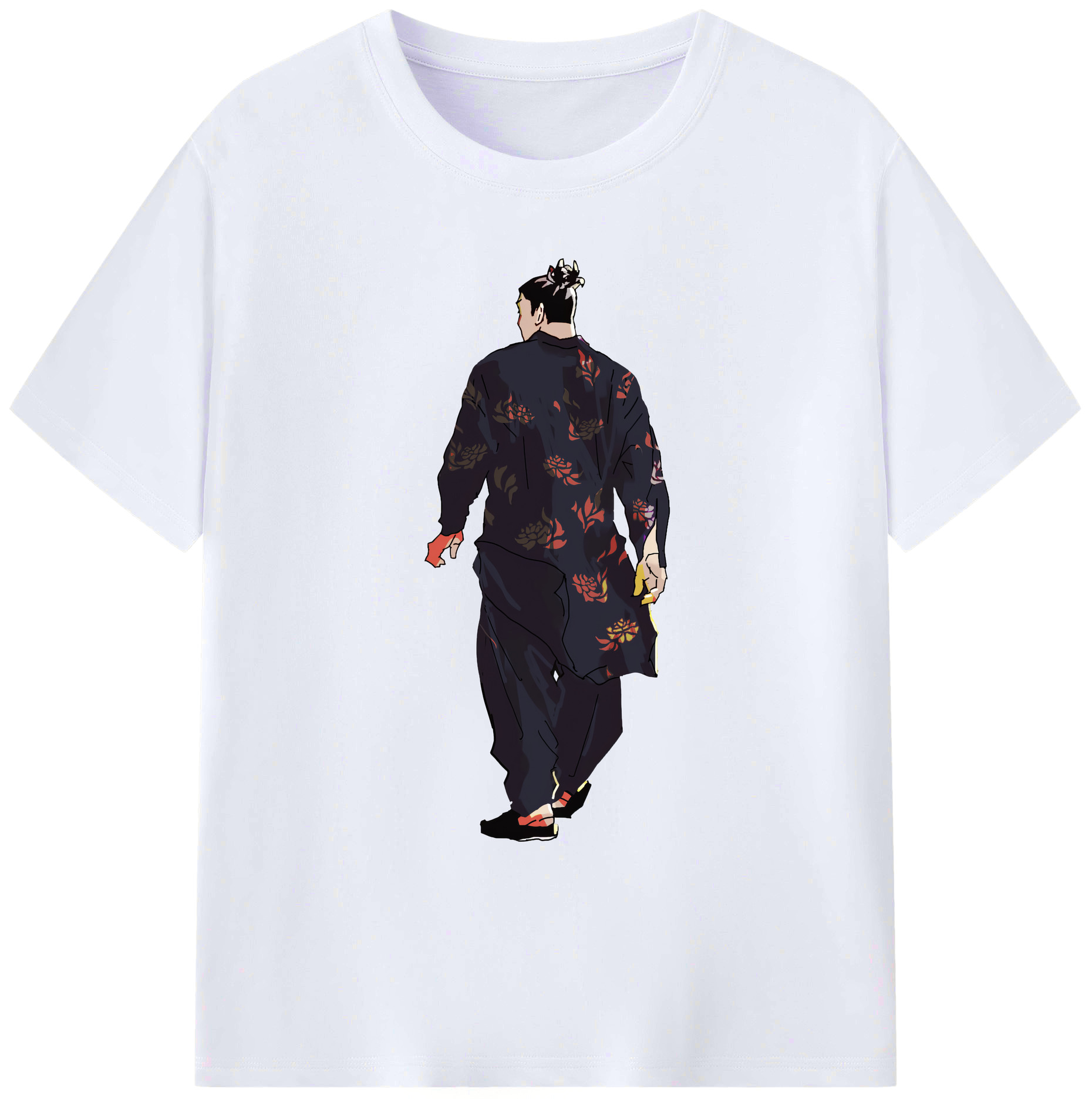 （画像用） 呪術廻戦 Jujutsu Kaisen 綿100％ メンズ半袖Tシャツ｜肌触りやわらか＆通気性
