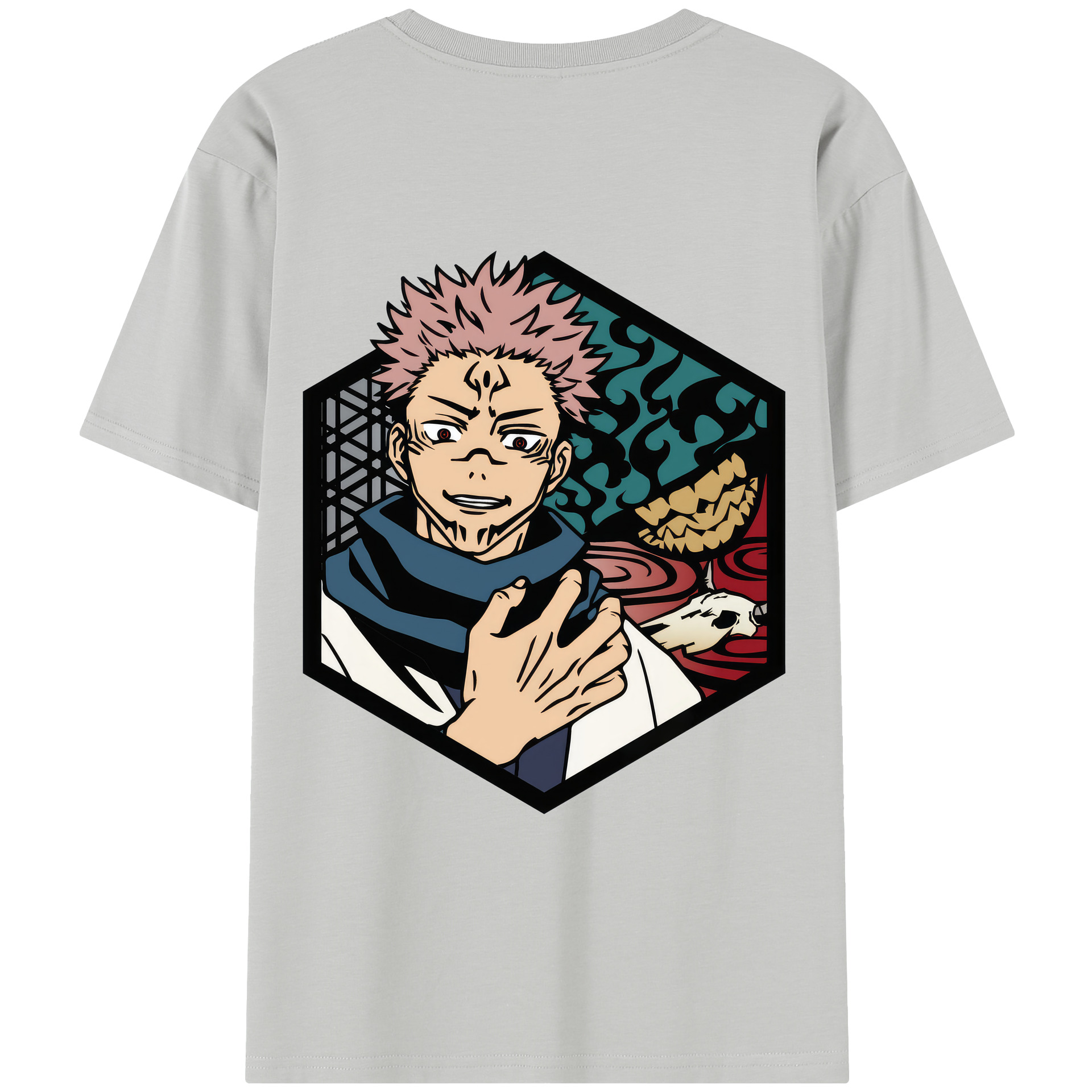 （画像用） 呪術廻戦 Jujutsu Kaisen レディース半袖Tシャツ(バックプリント)