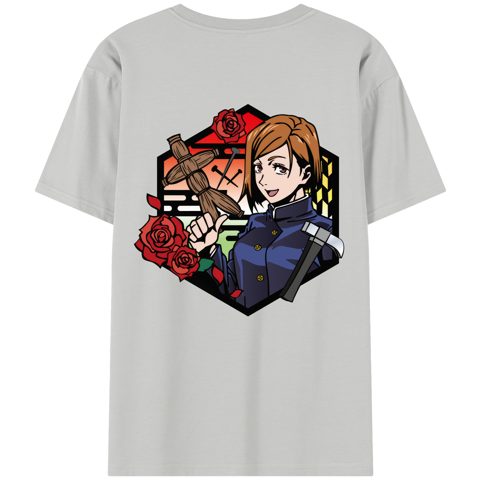 （画像用） 呪術廻戦 Jujutsu Kaisen レディース半袖Tシャツ(バックプリント)