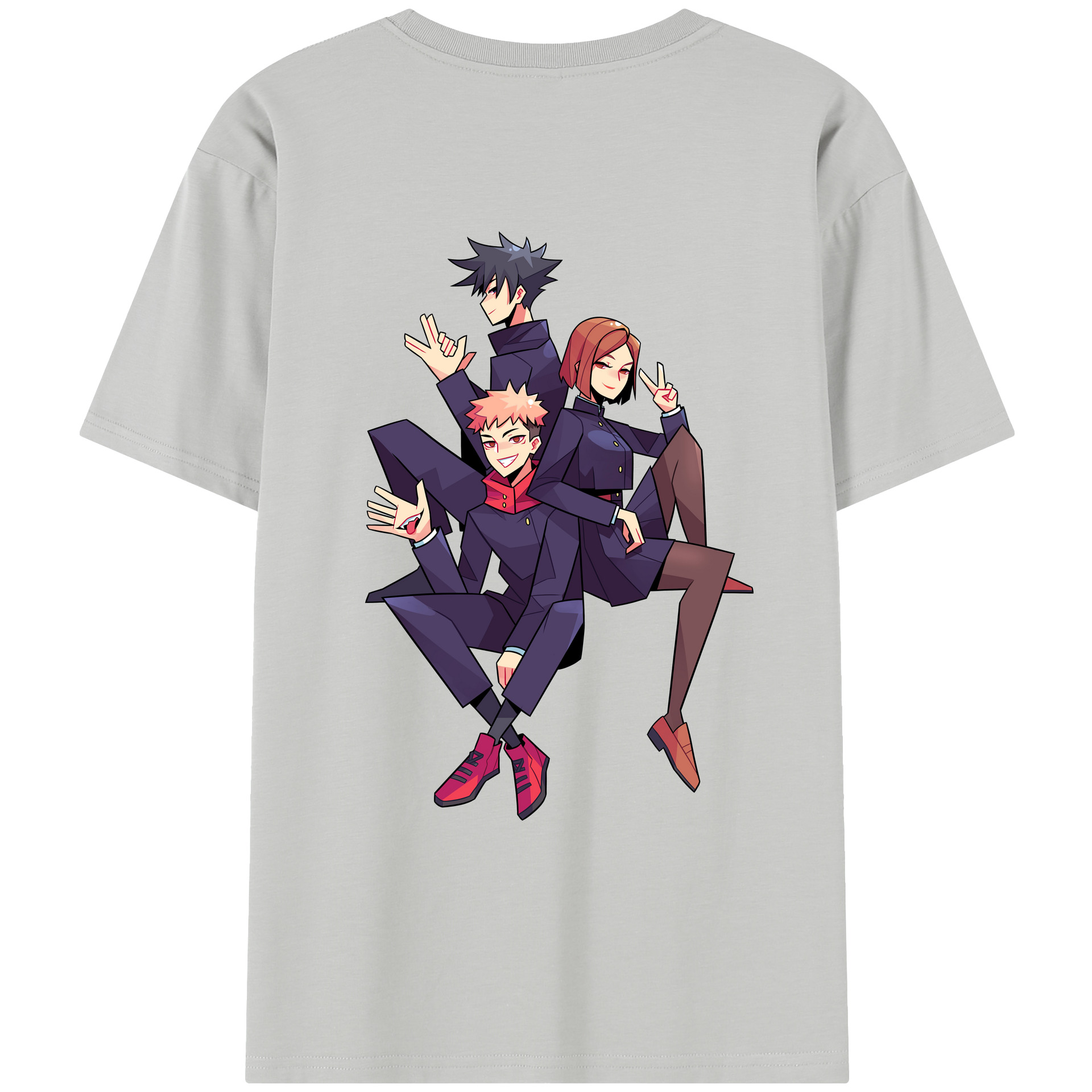 （画像用） 呪術廻戦 Jujutsu Kaisen レディース半袖Tシャツ(バックプリント)