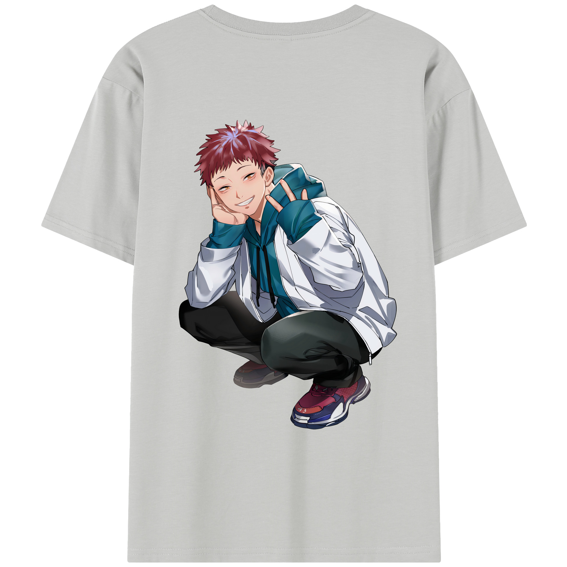 （画像用） 呪術廻戦 Jujutsu Kaisen レディース半袖Tシャツ(バックプリント)