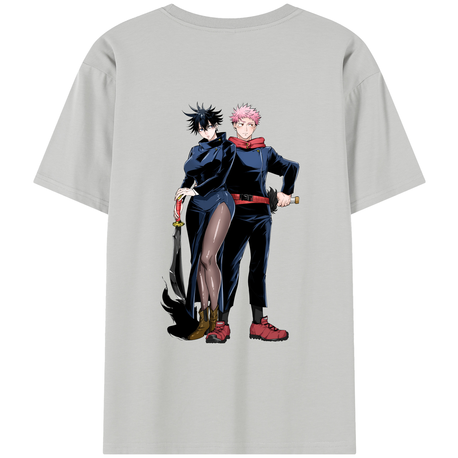 （画像用） 呪術廻戦 Jujutsu Kaisen レディース半袖Tシャツ(バックプリント)