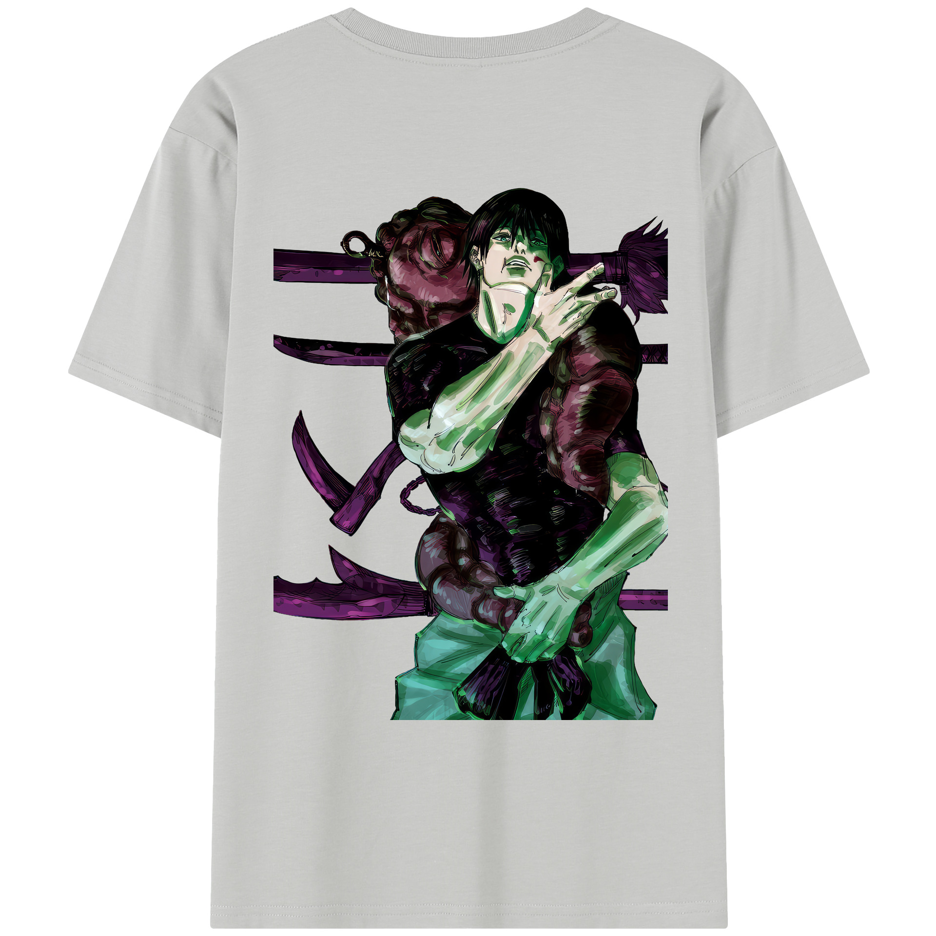 （画像用） 呪術廻戦 Jujutsu Kaisen レディース半袖Tシャツ(バックプリント)