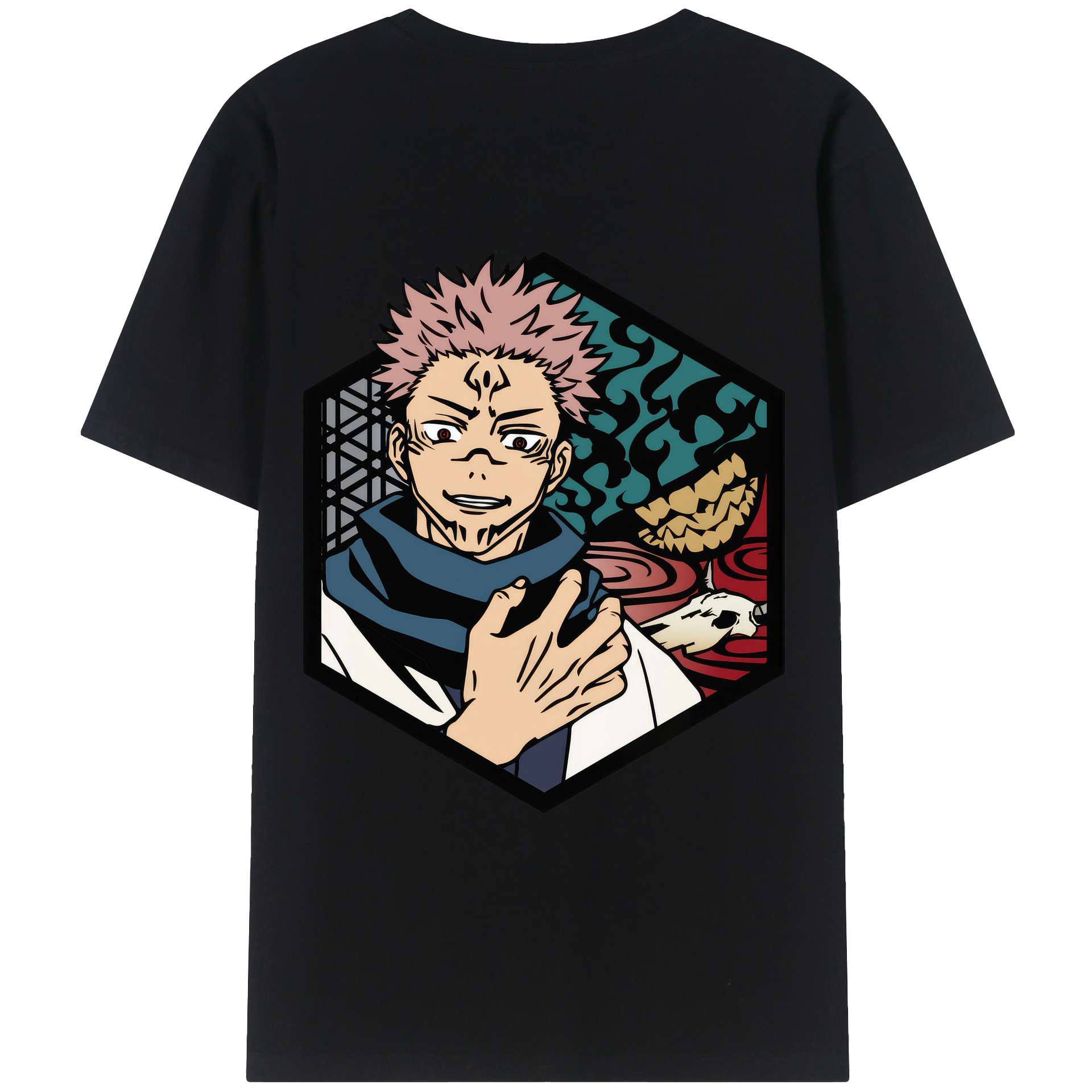 （画像用） 呪術廻戦 Jujutsu Kaisen レディース半袖Tシャツ(バックプリント)