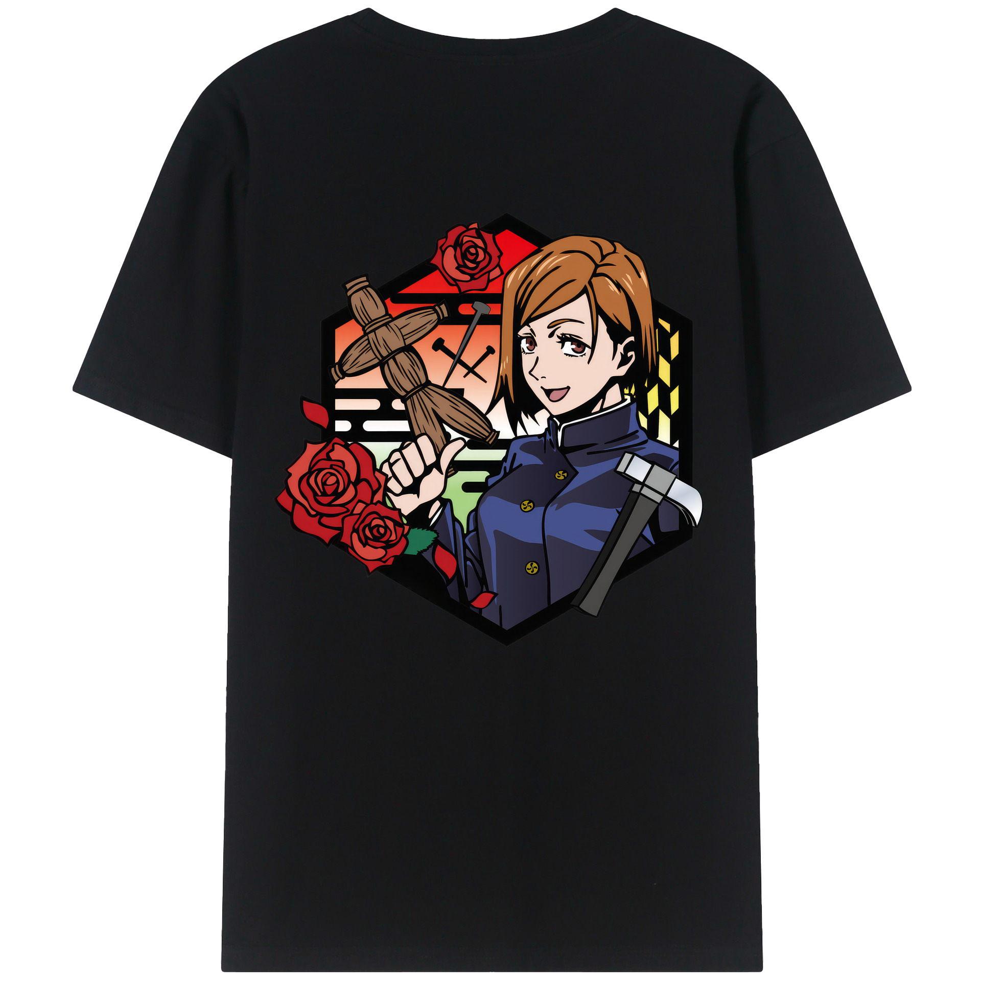 （画像用） 呪術廻戦 Jujutsu Kaisen レディース半袖Tシャツ(バックプリント)
