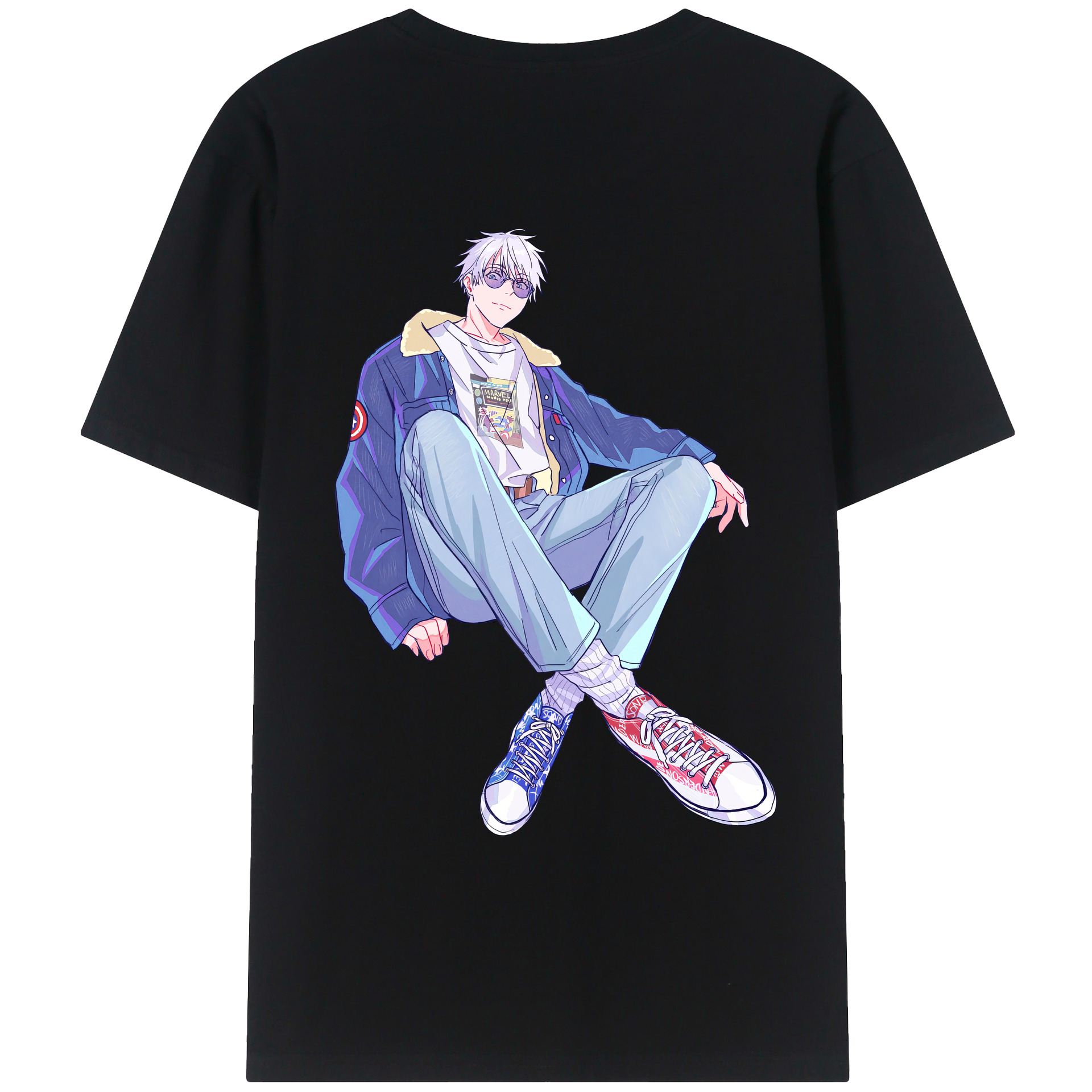 （画像用） 呪術廻戦 Jujutsu Kaisen レディース半袖Tシャツ(バックプリント)