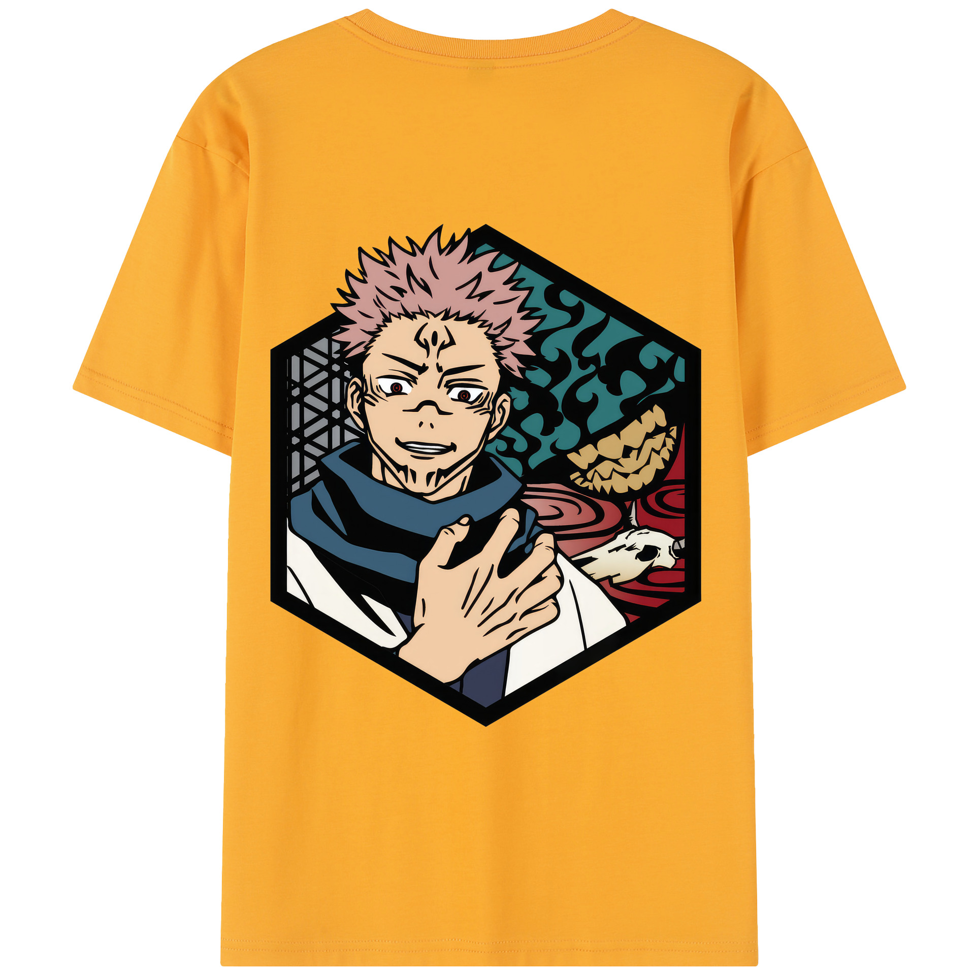 （画像用） 呪術廻戦 Jujutsu Kaisen レディース半袖Tシャツ(バックプリント)