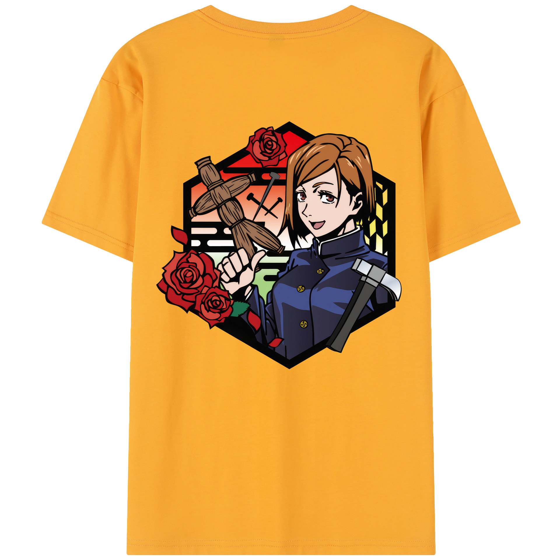 （画像用） 呪術廻戦 Jujutsu Kaisen レディース半袖Tシャツ(バックプリント)