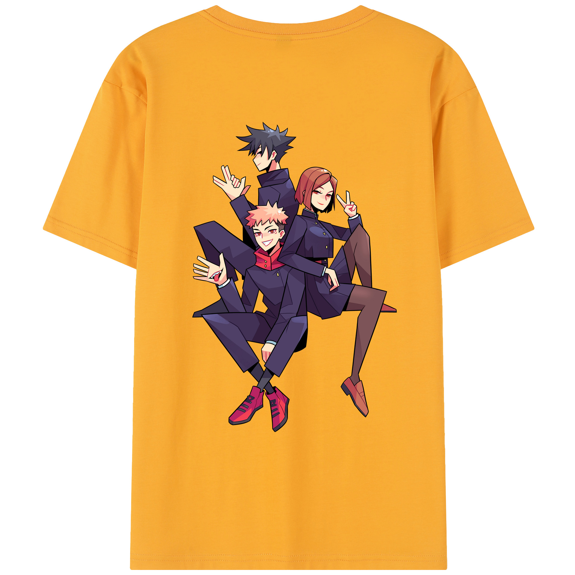 （画像用） 呪術廻戦 Jujutsu Kaisen レディース半袖Tシャツ(バックプリント)