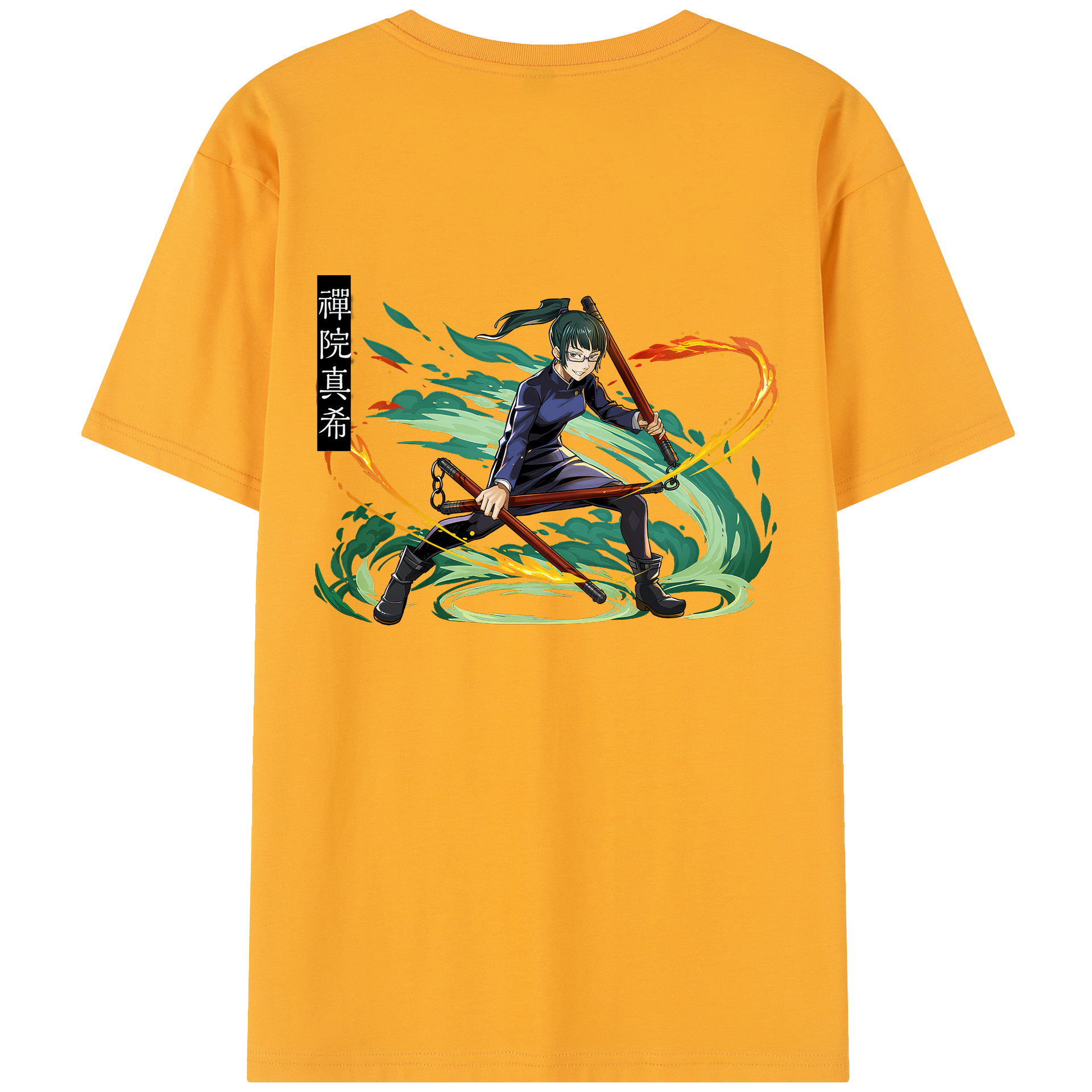 （画像用） 呪術廻戦 Jujutsu Kaisen レディース半袖Tシャツ(バックプリント)