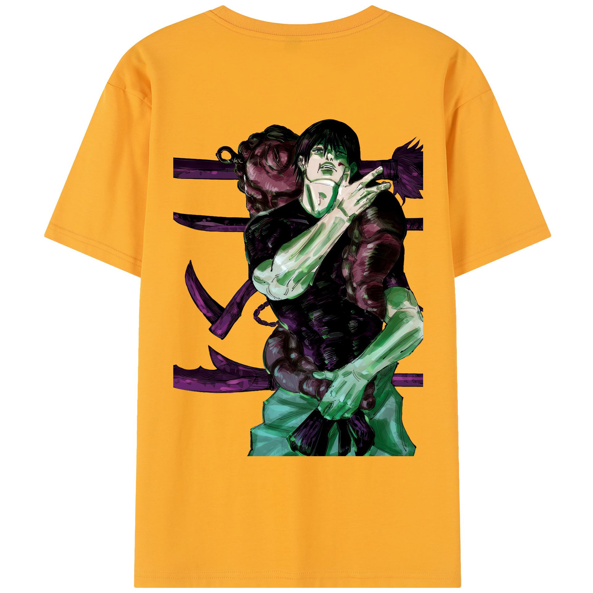 （画像用） 呪術廻戦 Jujutsu Kaisen レディース半袖Tシャツ(バックプリント)