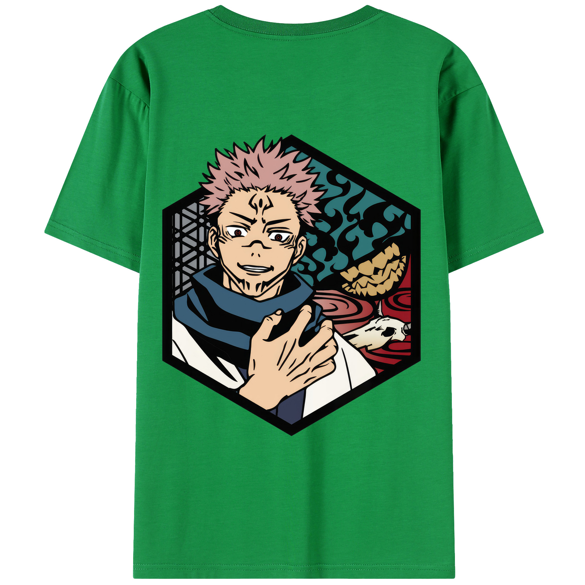 （画像用） 呪術廻戦 Jujutsu Kaisen レディース半袖Tシャツ(バックプリント)