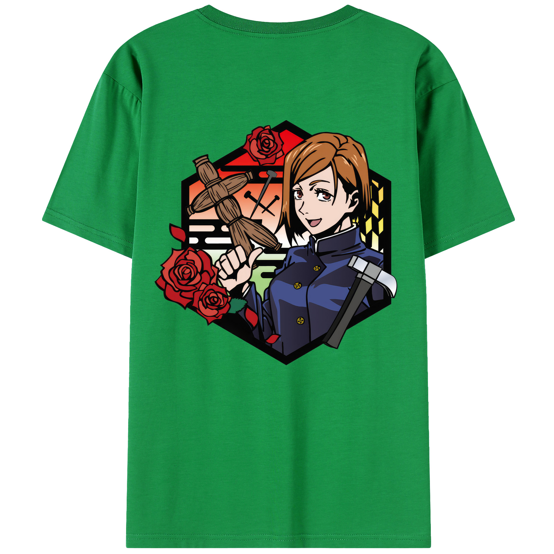 （画像用） 呪術廻戦 Jujutsu Kaisen レディース半袖Tシャツ(バックプリント)