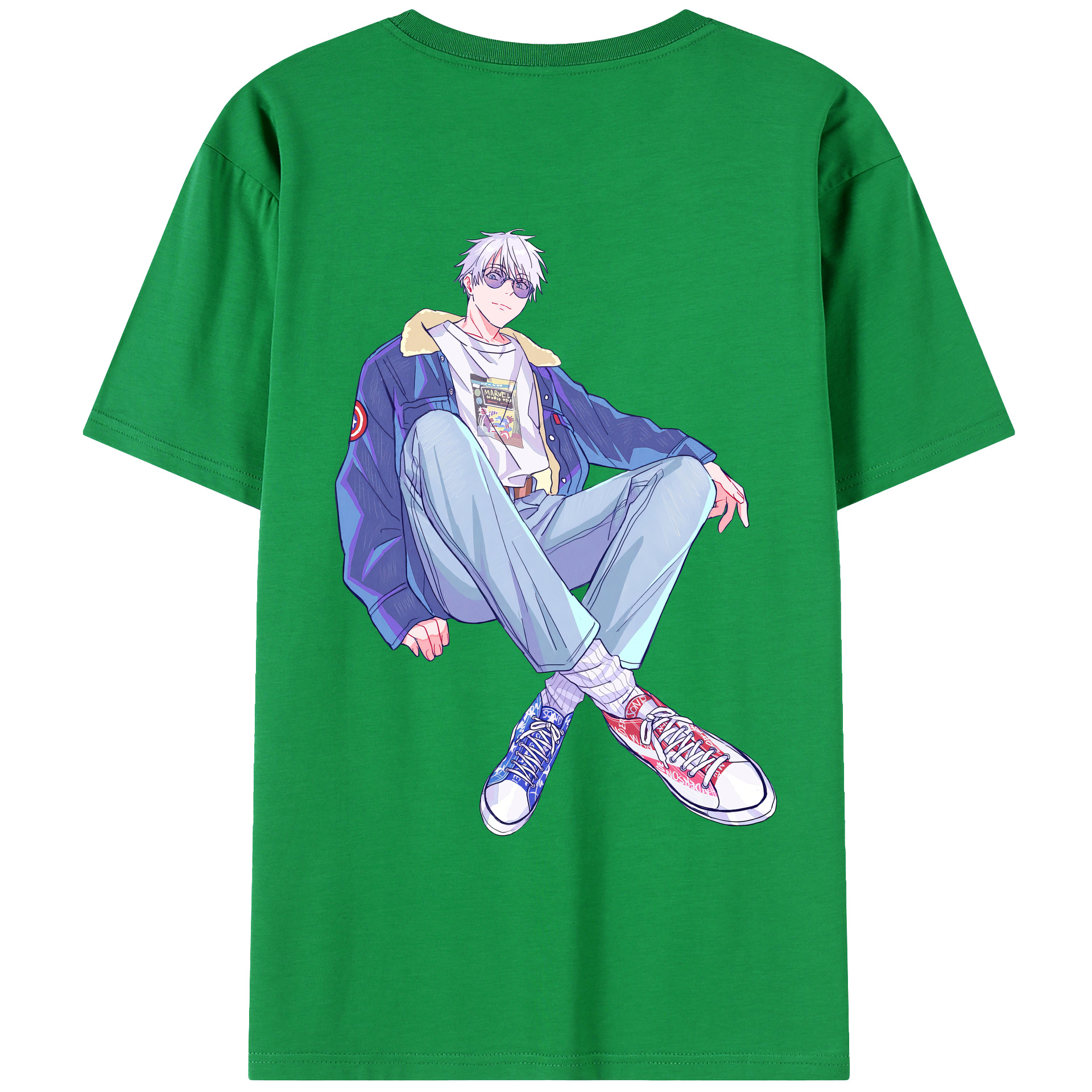 （画像用） 呪術廻戦 Jujutsu Kaisen レディース半袖Tシャツ(バックプリント)