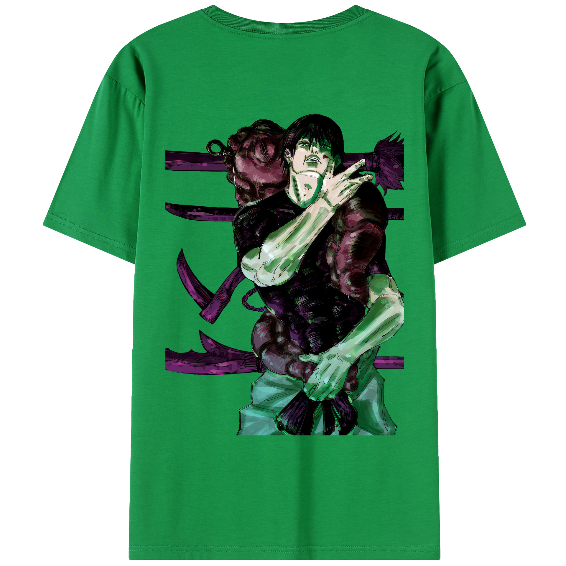 （画像用） 呪術廻戦 Jujutsu Kaisen レディース半袖Tシャツ(バックプリント)