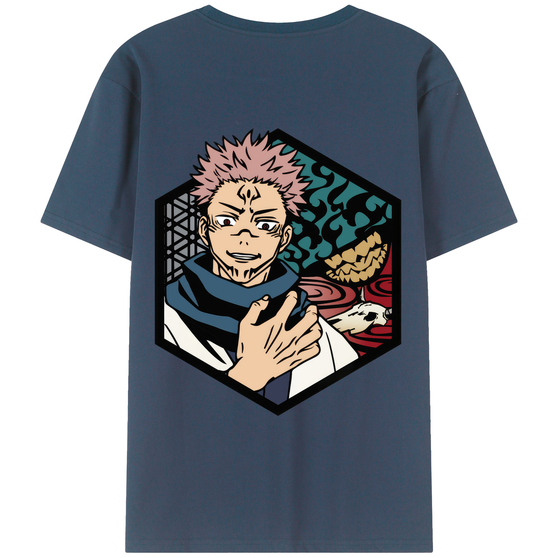 （画像用） 呪術廻戦 Jujutsu Kaisen レディース半袖Tシャツ(バックプリント)