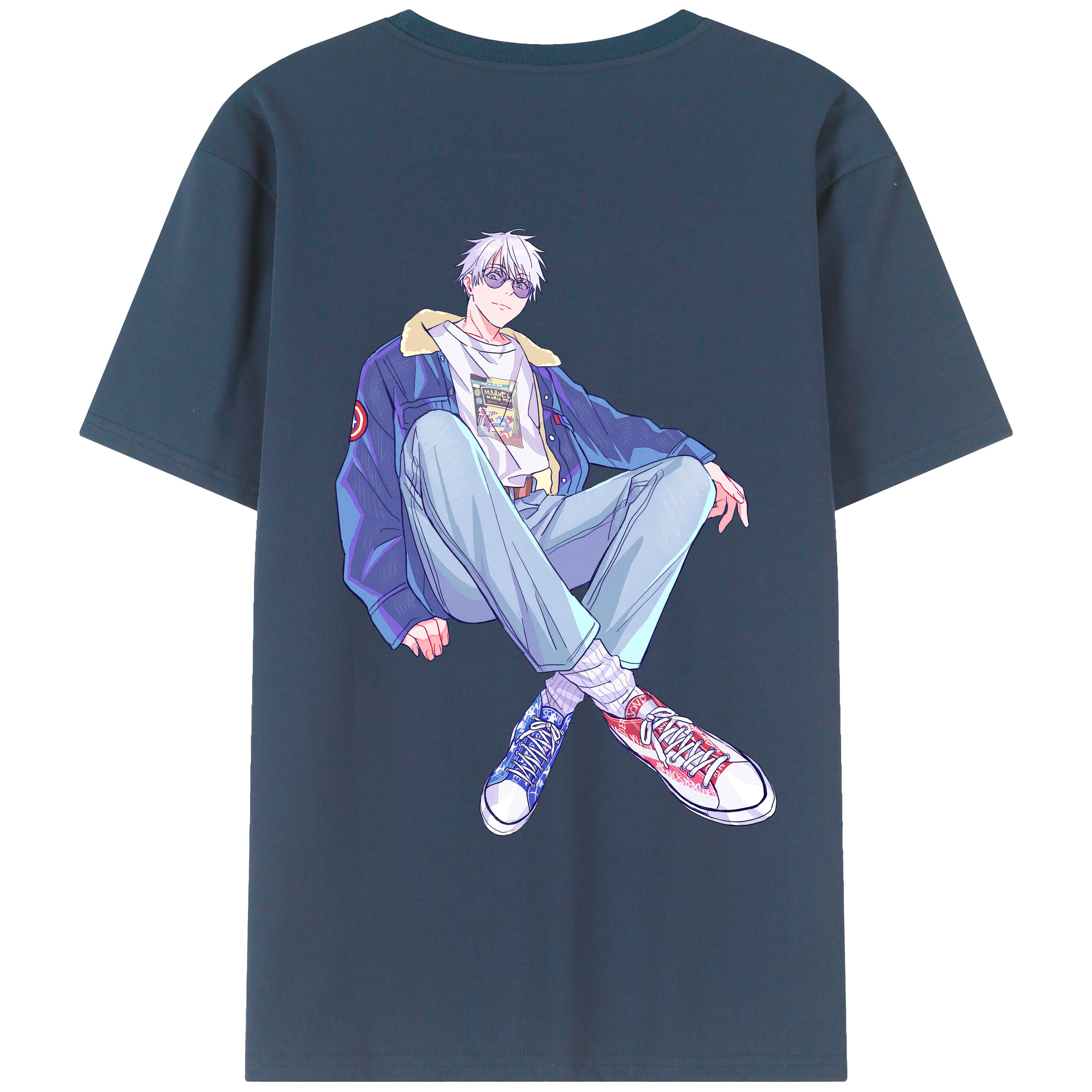 （画像用） 呪術廻戦 Jujutsu Kaisen レディース半袖Tシャツ(バックプリント)