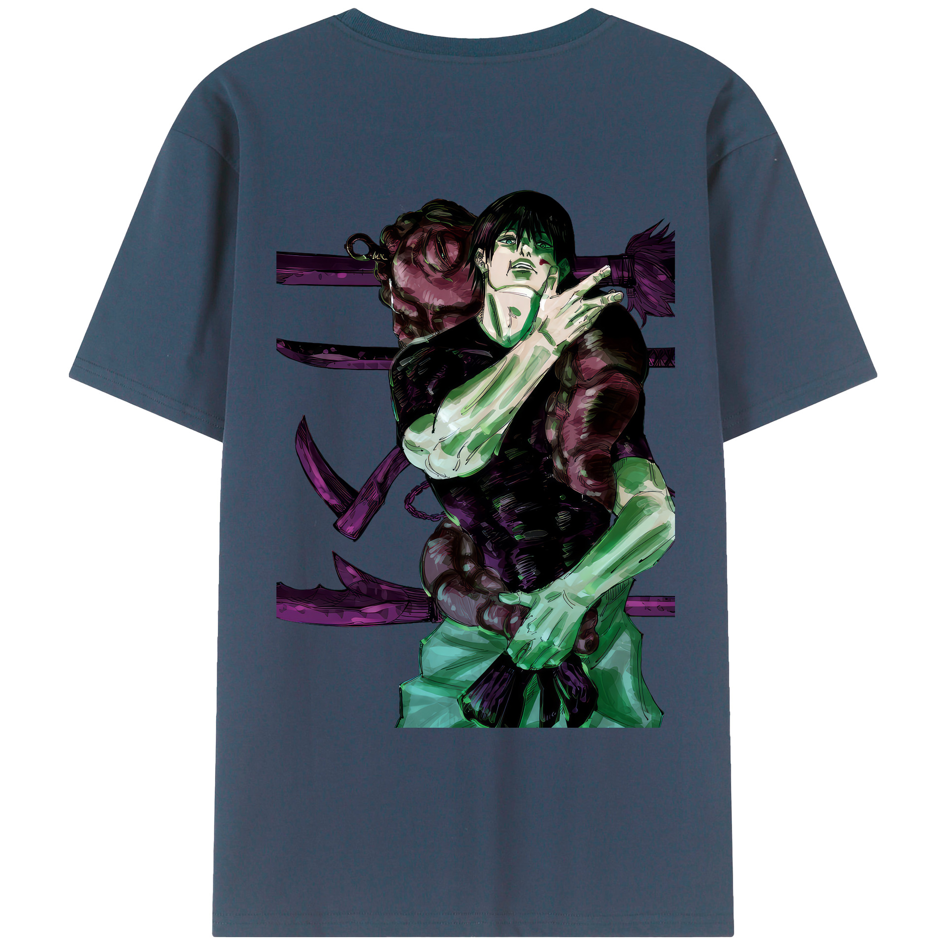 （画像用） 呪術廻戦 Jujutsu Kaisen レディース半袖Tシャツ(バックプリント)