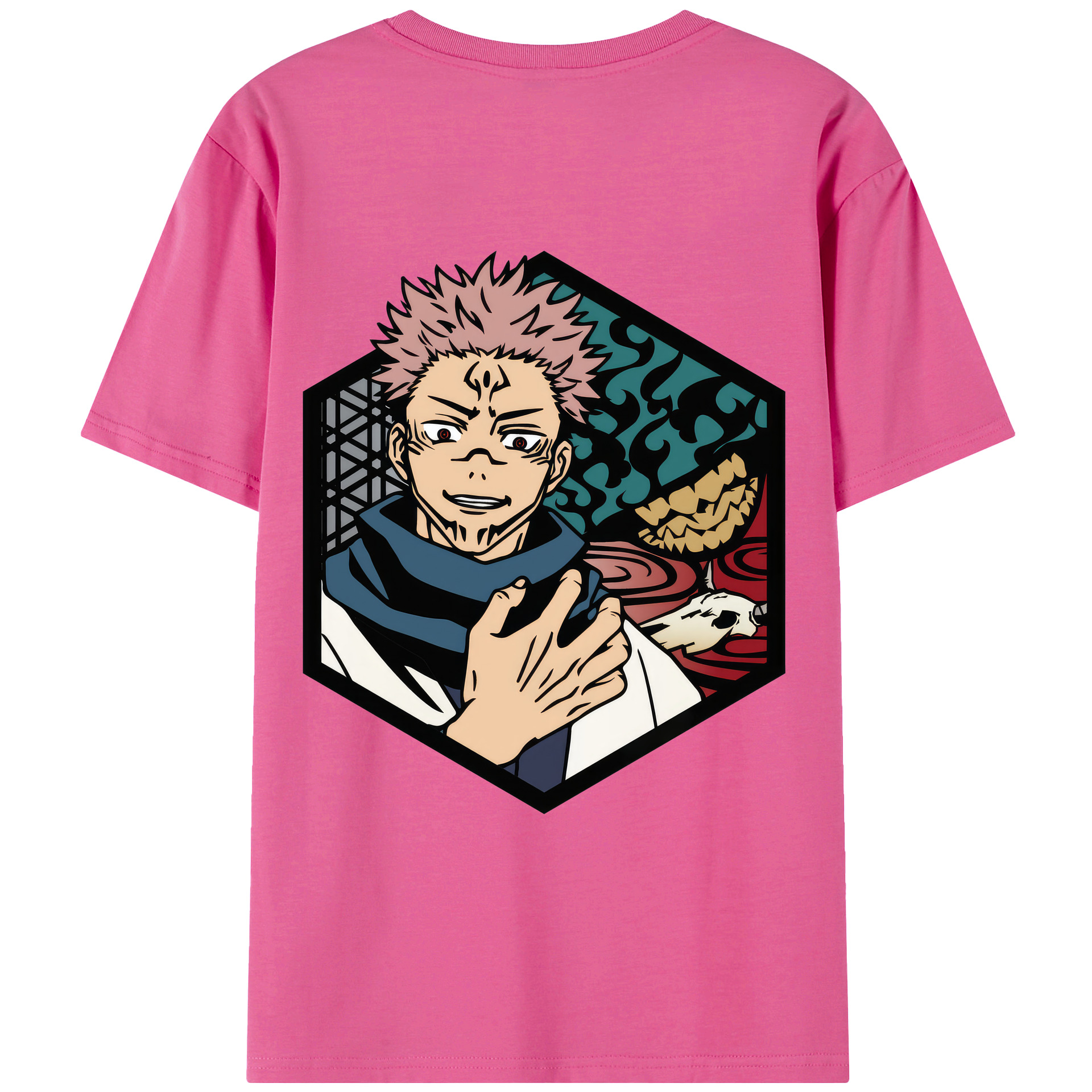 （画像用） 呪術廻戦 Jujutsu Kaisen レディース半袖Tシャツ(バックプリント)