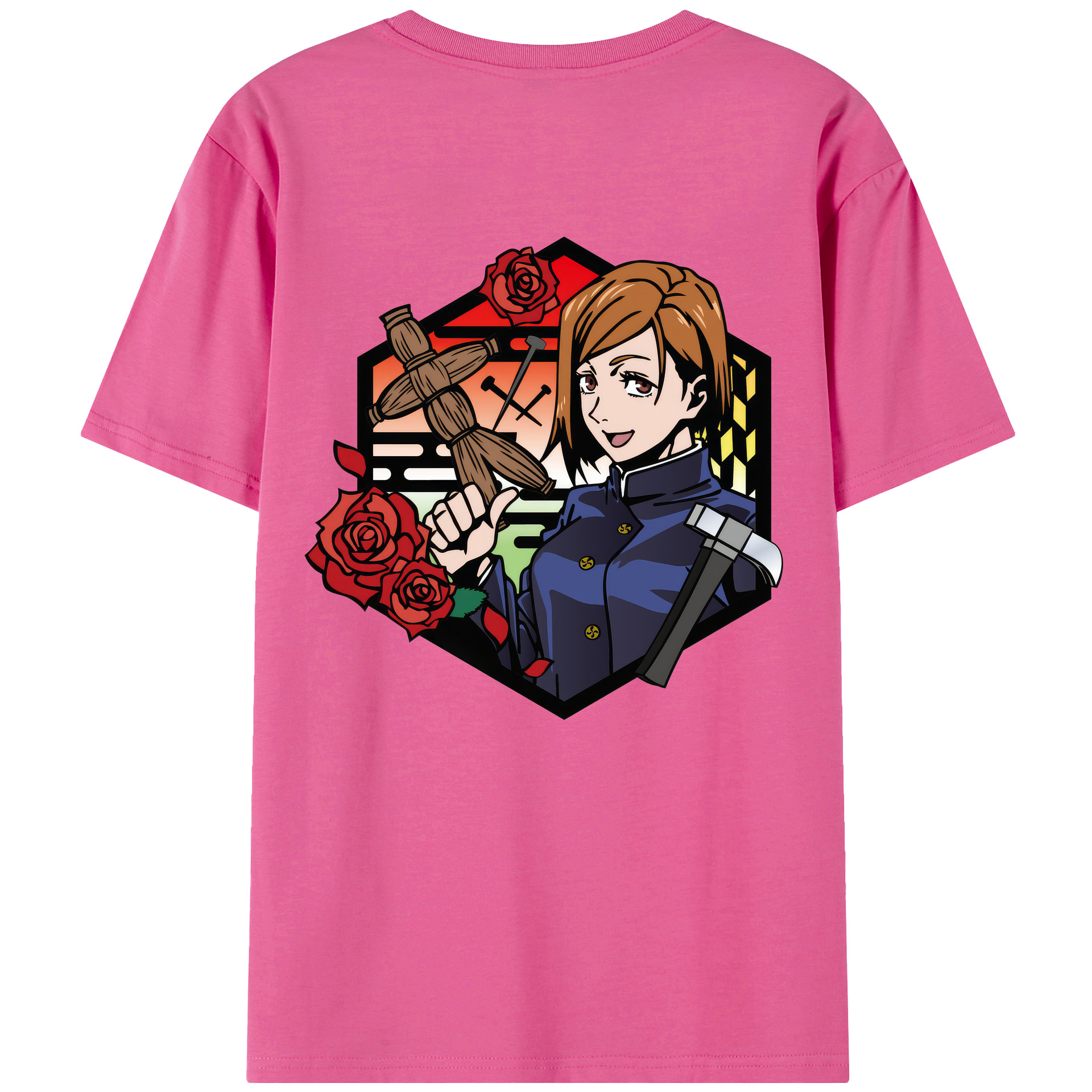 （画像用） 呪術廻戦 Jujutsu Kaisen レディース半袖Tシャツ(バックプリント)