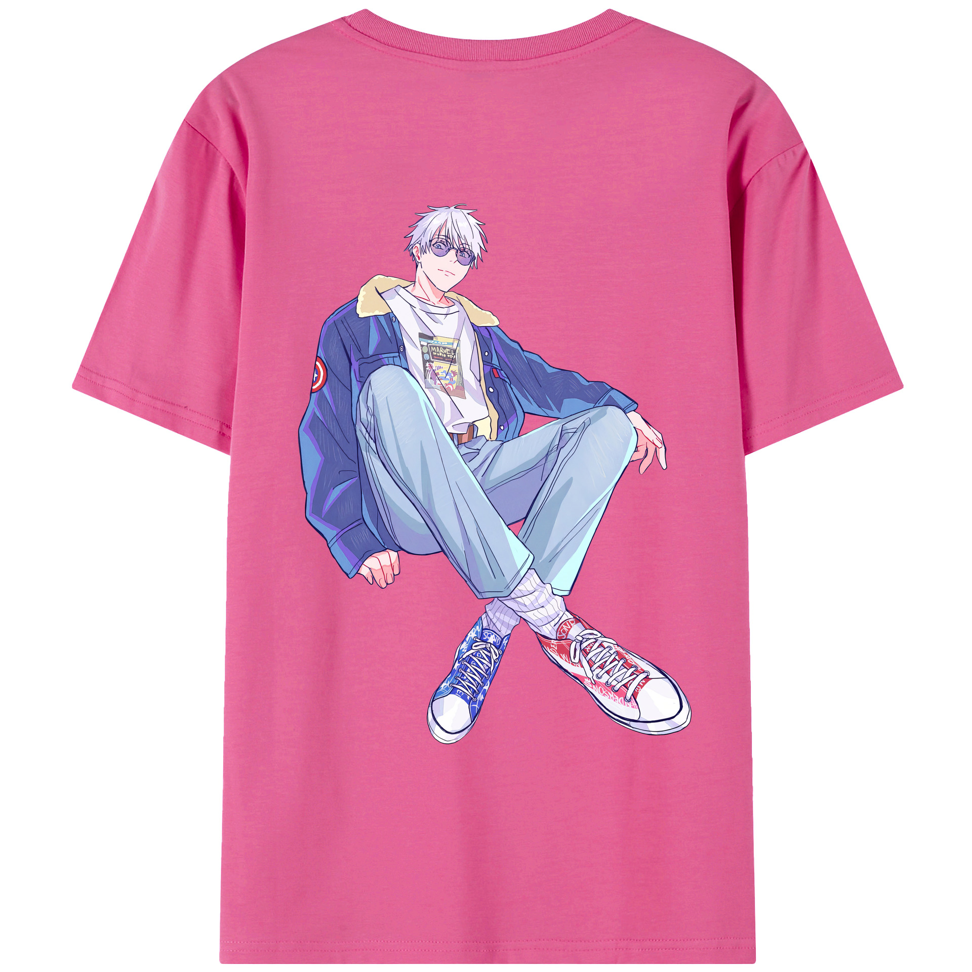 （画像用） 呪術廻戦 Jujutsu Kaisen レディース半袖Tシャツ(バックプリント)