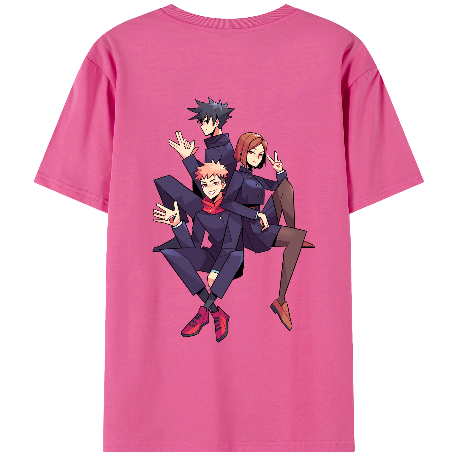 （画像用） 呪術廻戦 Jujutsu Kaisen レディース半袖Tシャツ(バックプリント)