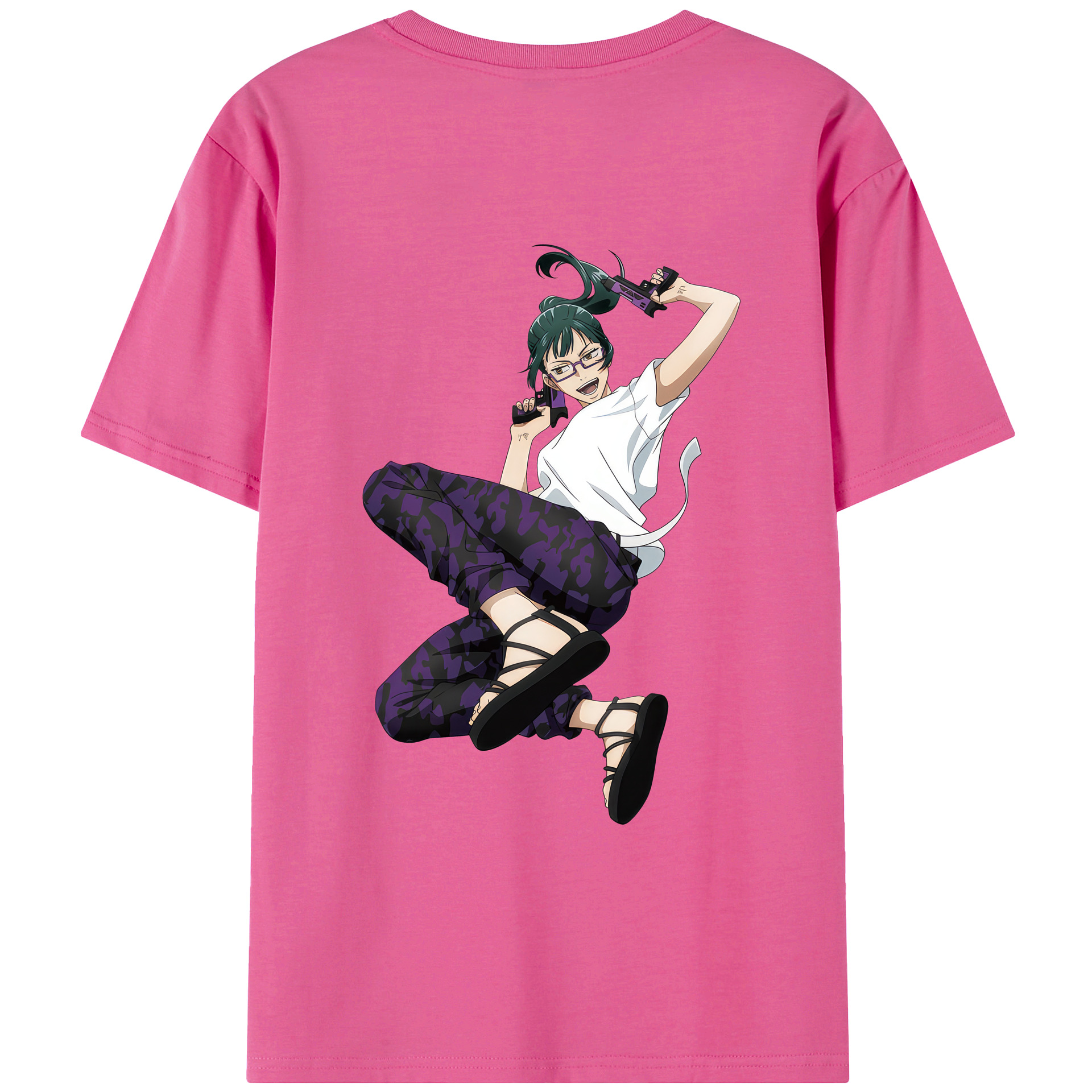 （画像用） 呪術廻戦 Jujutsu Kaisen レディース半袖Tシャツ(バックプリント)