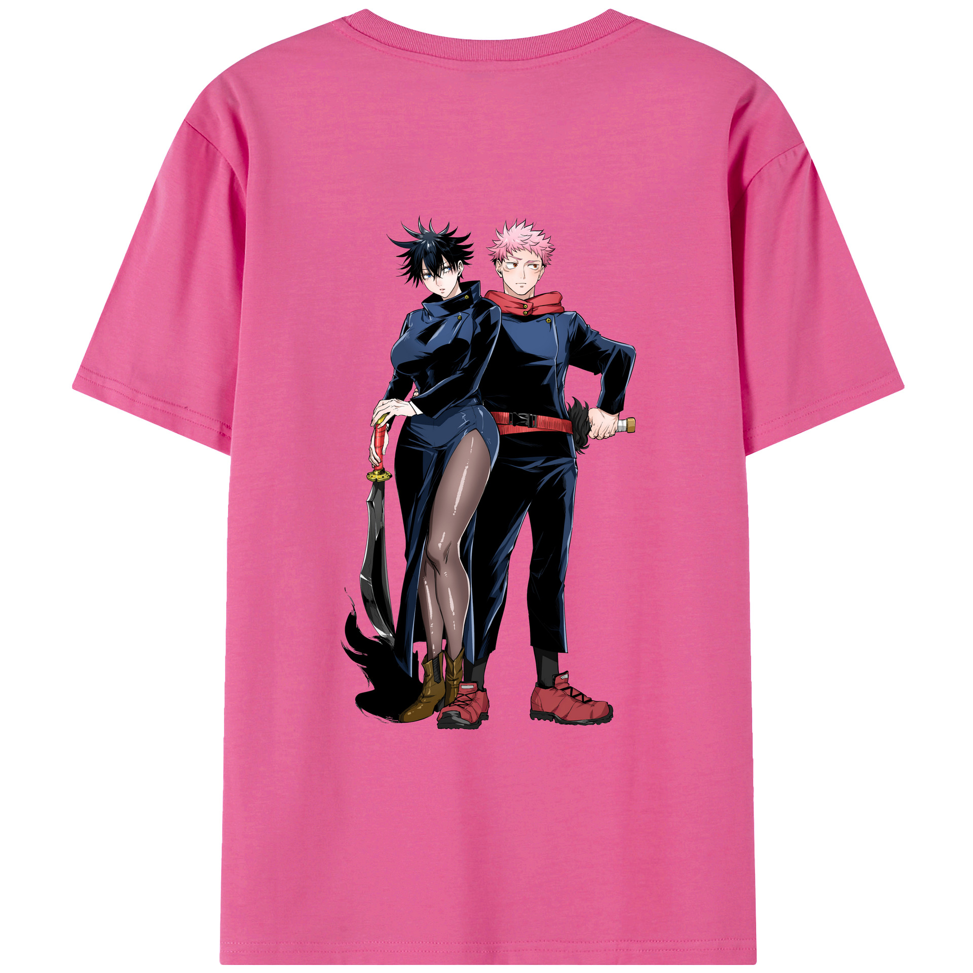 （画像用） 呪術廻戦 Jujutsu Kaisen レディース半袖Tシャツ(バックプリント)