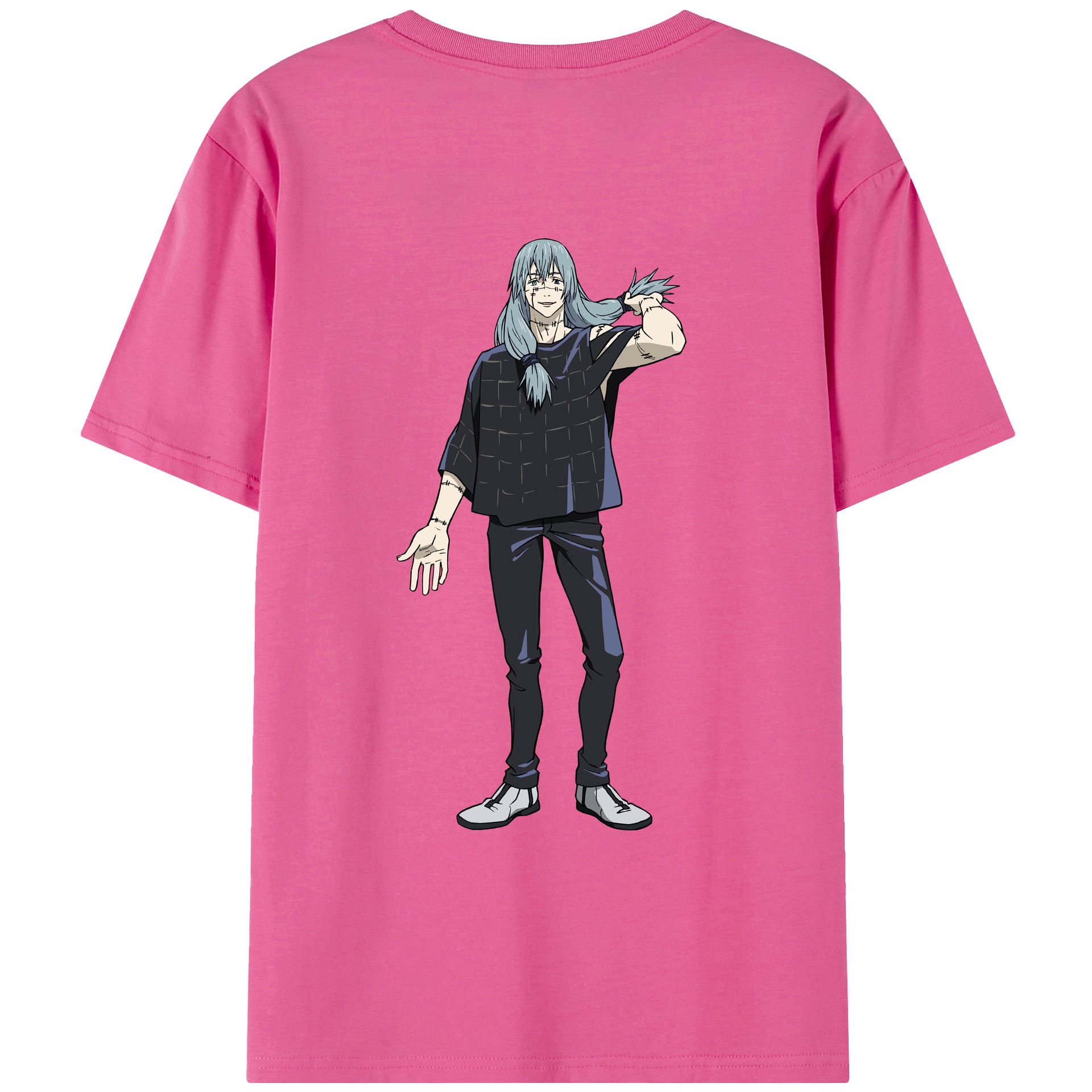 （画像用） 呪術廻戦 Jujutsu Kaisen レディース半袖Tシャツ(バックプリント)