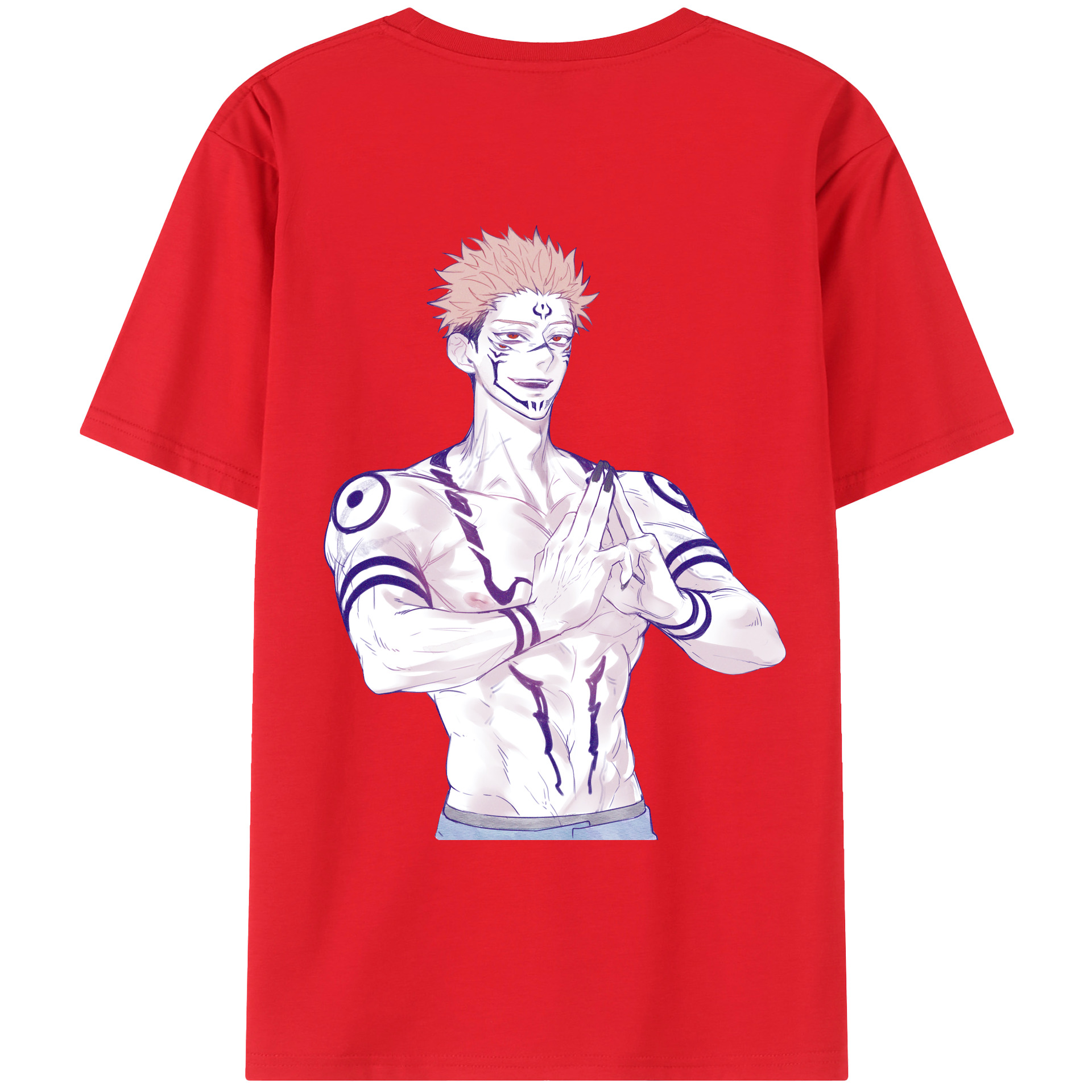 （画像用） 呪術廻戦 Jujutsu Kaisen レディース半袖Tシャツ(バックプリント)