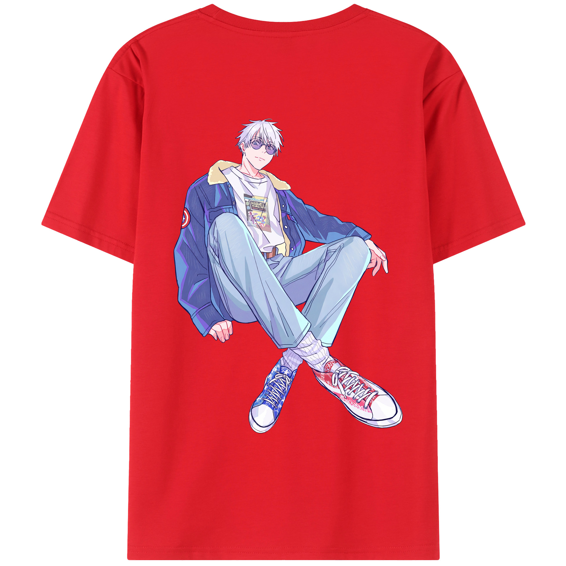 （画像用） 呪術廻戦 Jujutsu Kaisen レディース半袖Tシャツ(バックプリント)