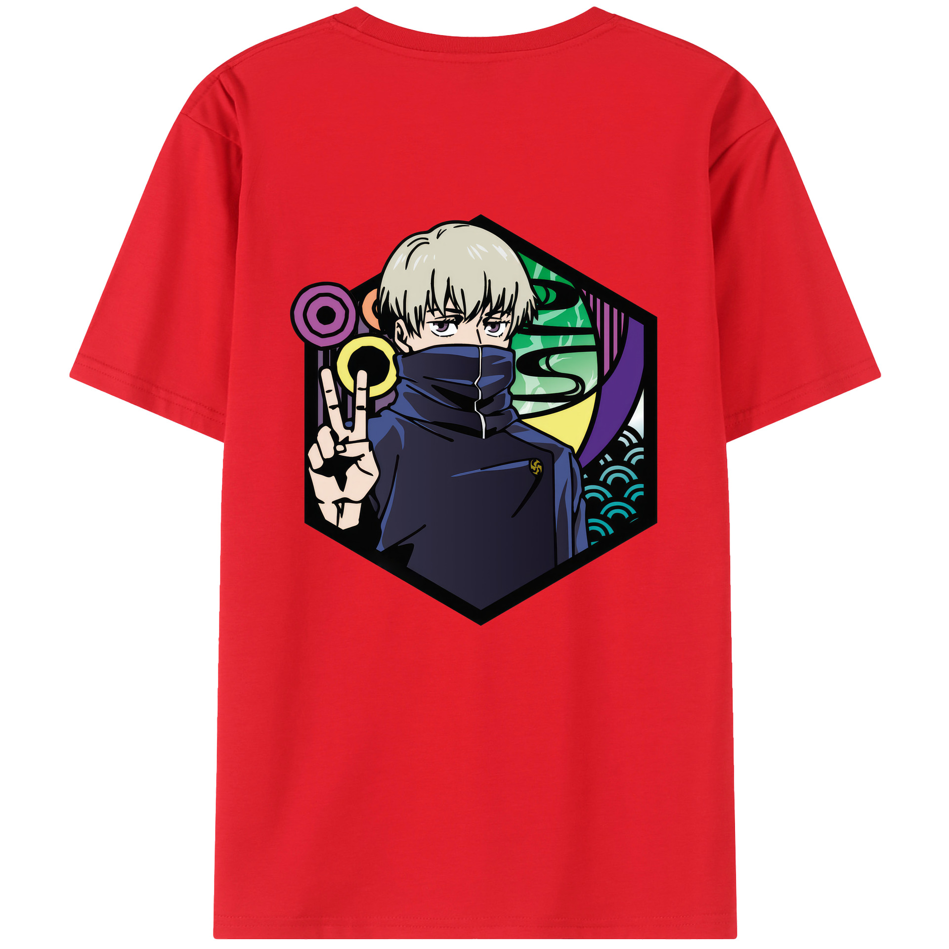 （画像用） 呪術廻戦 Jujutsu Kaisen レディース半袖Tシャツ(バックプリント)