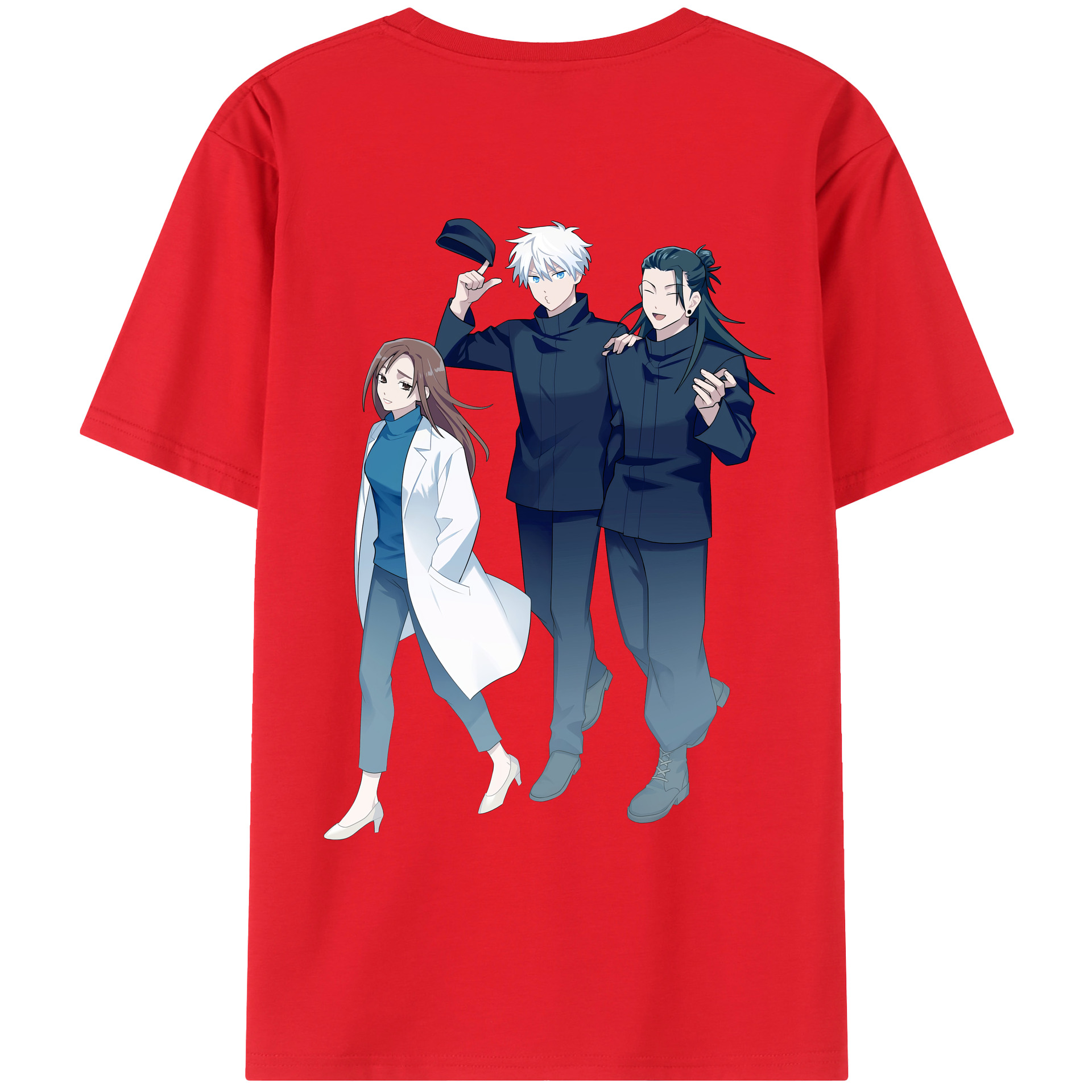 （画像用） 呪術廻戦 Jujutsu Kaisen レディース半袖Tシャツ(バックプリント)