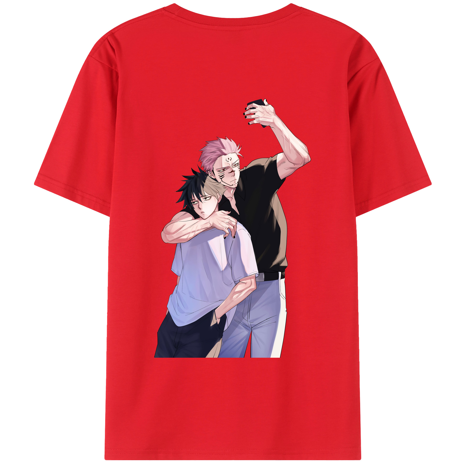 （画像用） 呪術廻戦 Jujutsu Kaisen レディース半袖Tシャツ(バックプリント)