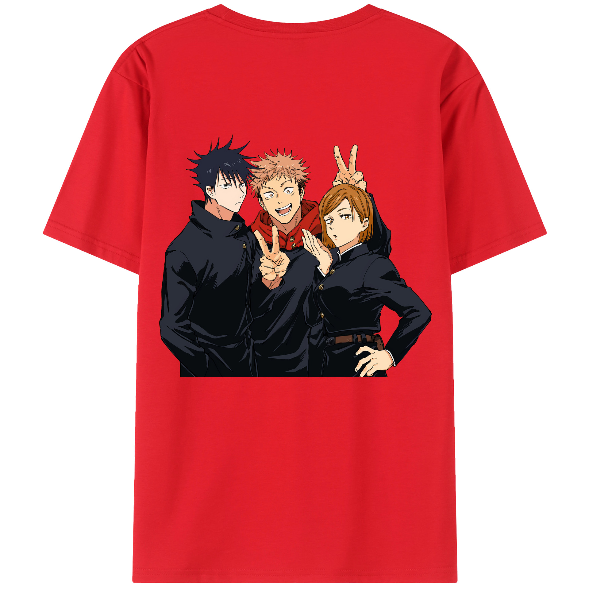 （画像用） 呪術廻戦 Jujutsu Kaisen レディース半袖Tシャツ(バックプリント)