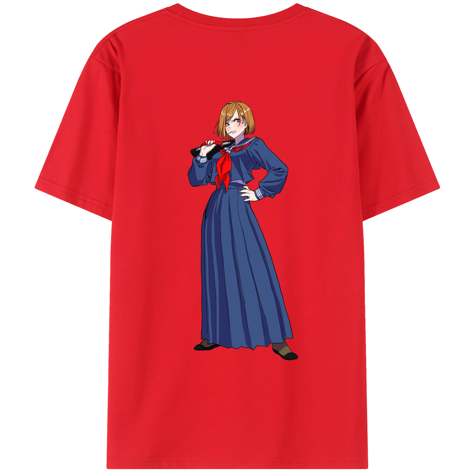 （画像用） 呪術廻戦 Jujutsu Kaisen レディース半袖Tシャツ(バックプリント)