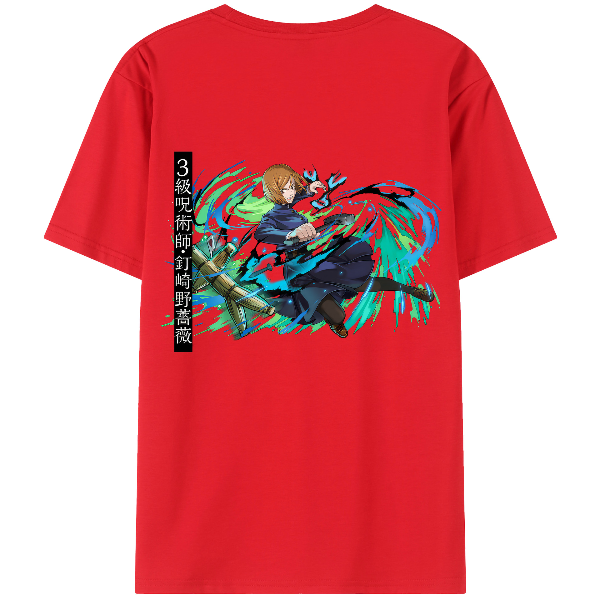 （画像用） 呪術廻戦 Jujutsu Kaisen レディース半袖Tシャツ(バックプリント)