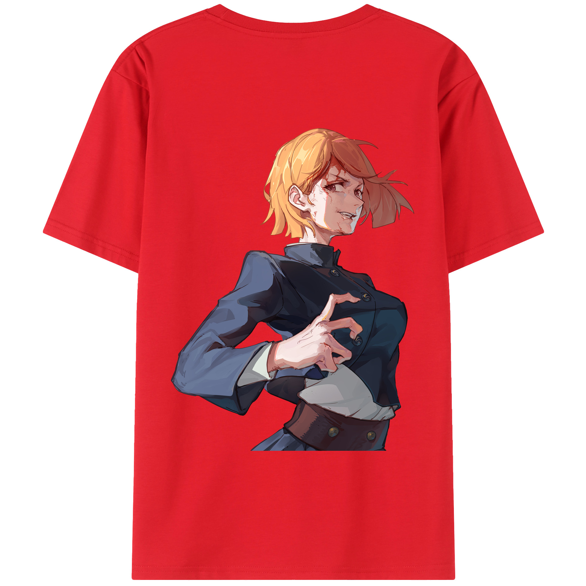 （画像用） 呪術廻戦 Jujutsu Kaisen レディース半袖Tシャツ(バックプリント)