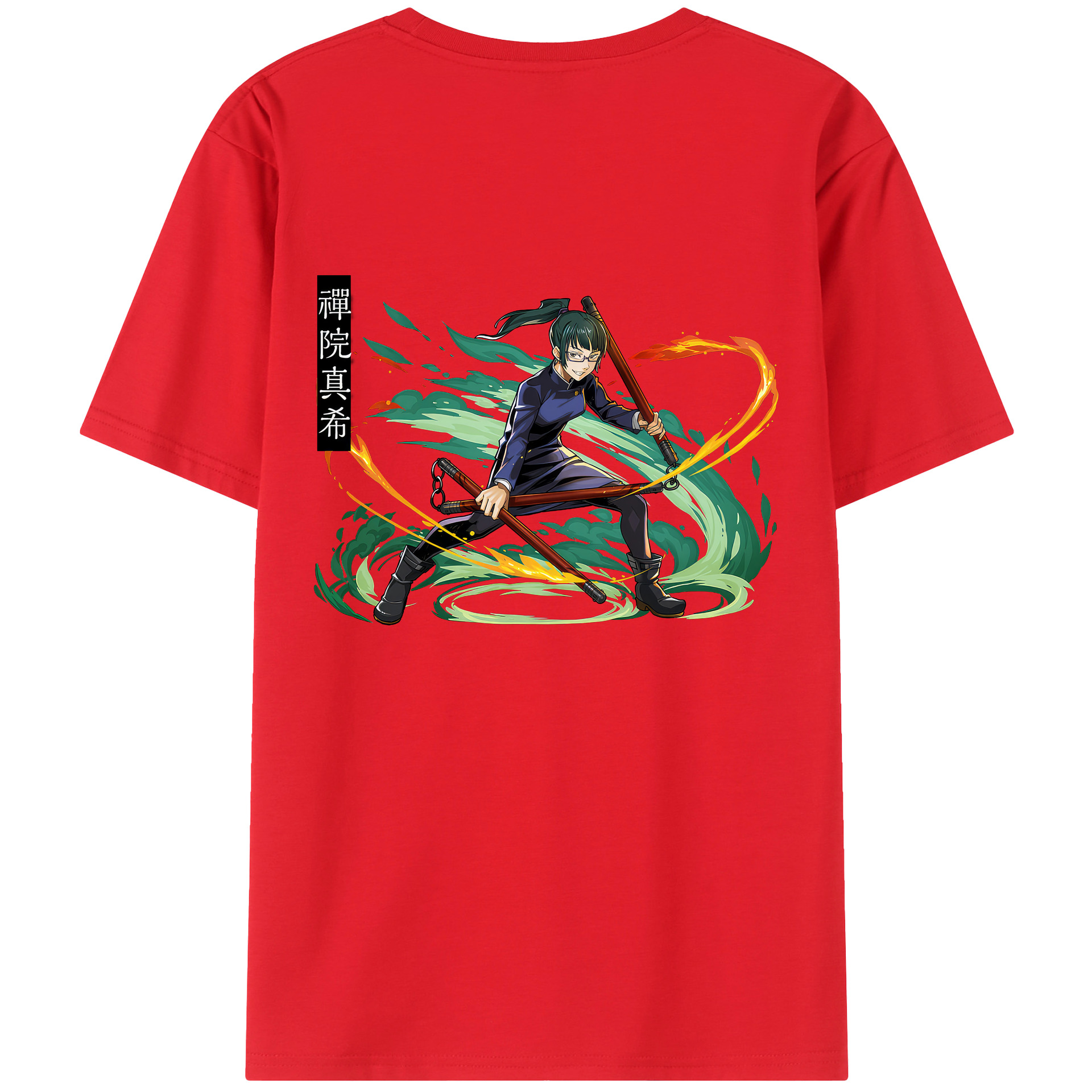 （画像用） 呪術廻戦 Jujutsu Kaisen レディース半袖Tシャツ(バックプリント)