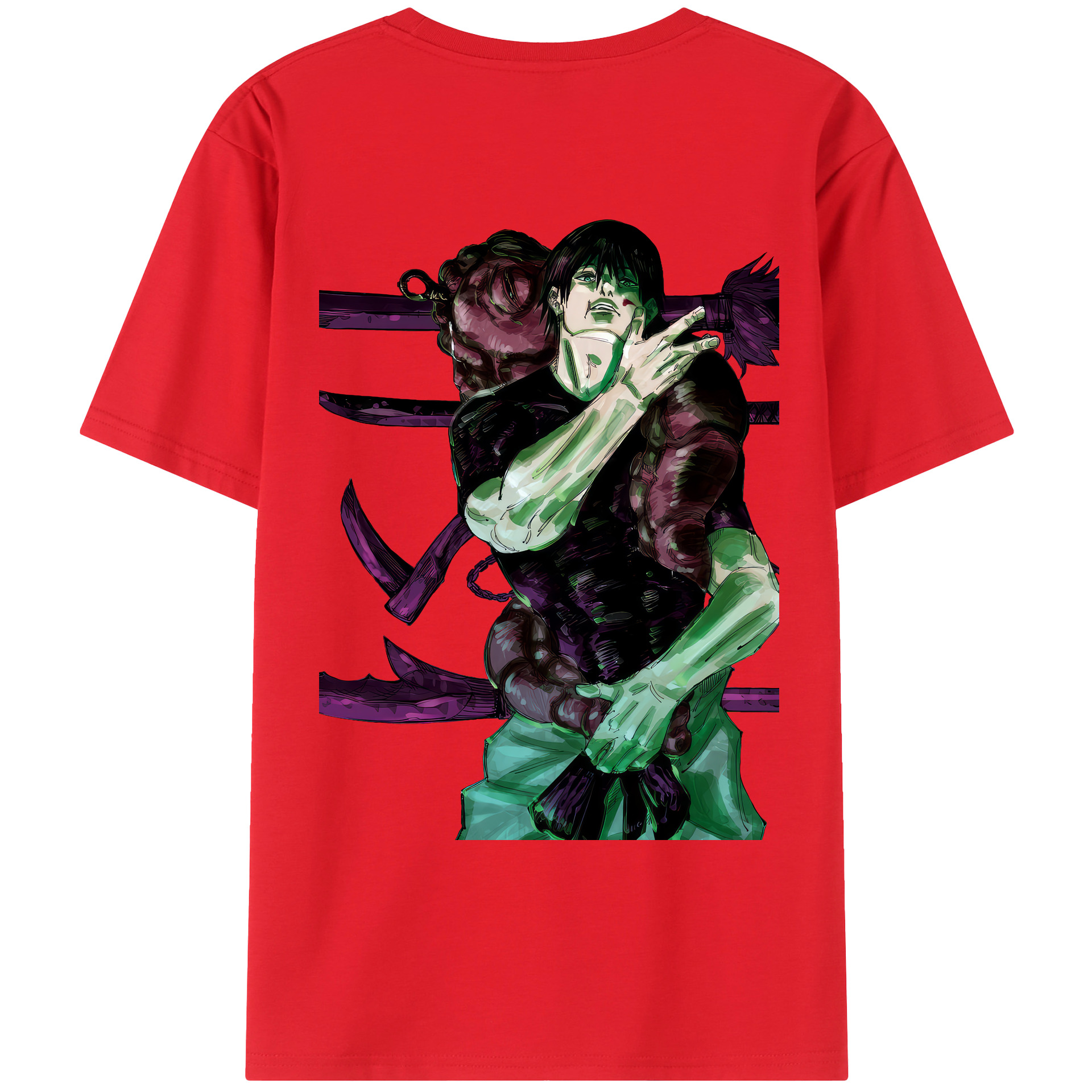 （画像用） 呪術廻戦 Jujutsu Kaisen レディース半袖Tシャツ(バックプリント)