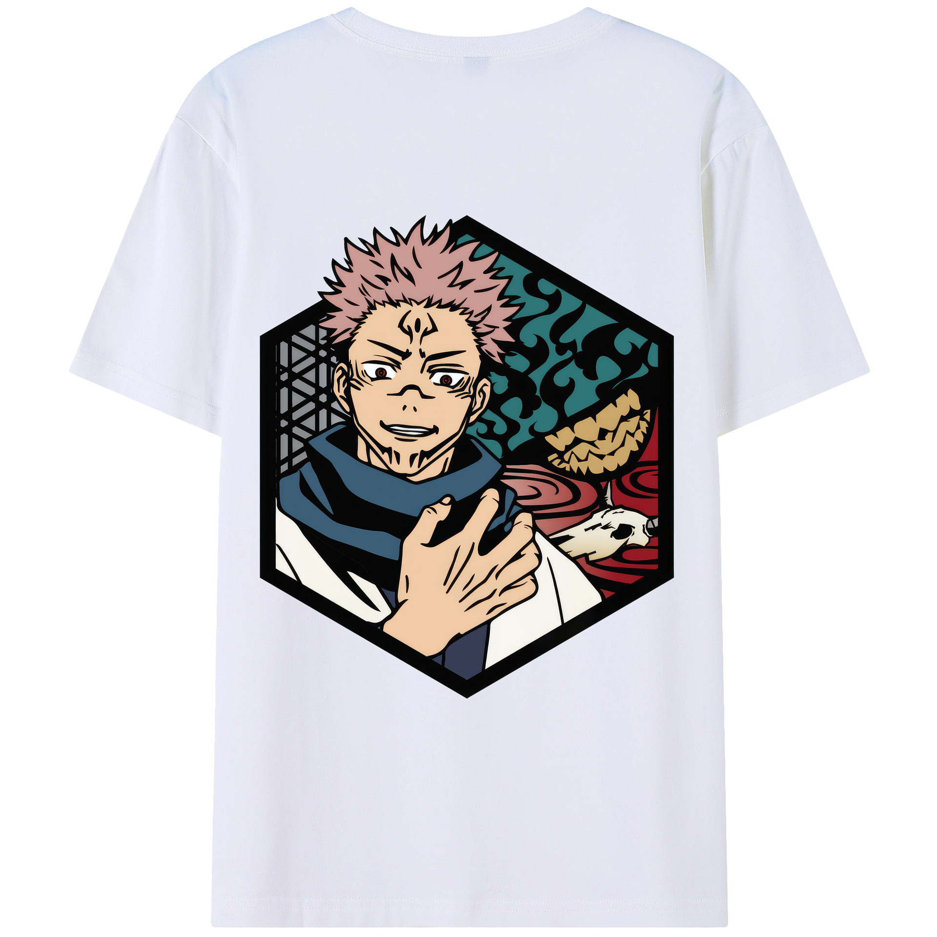 （画像用） 呪術廻戦 Jujutsu Kaisen レディース半袖Tシャツ(バックプリント)
