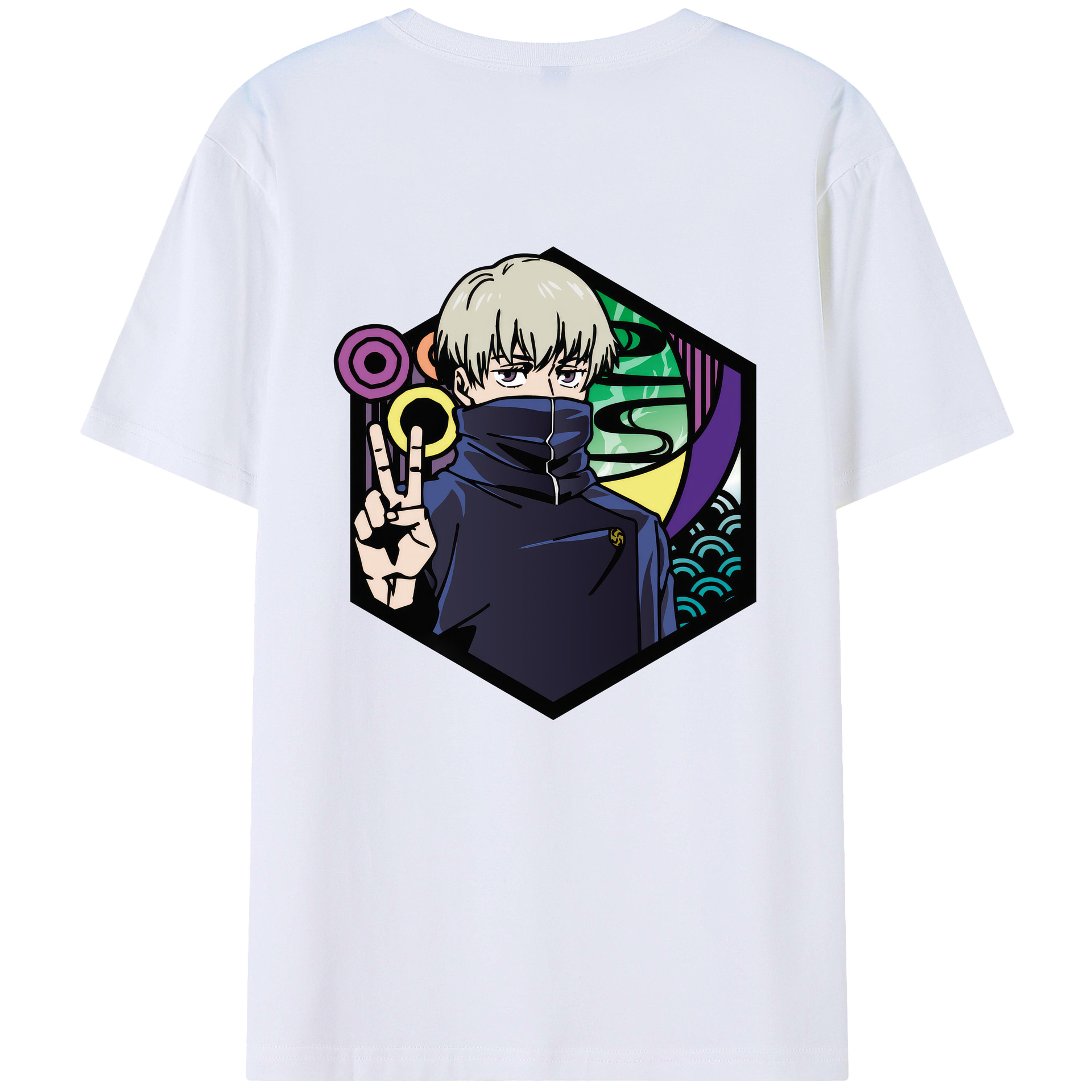 （画像用） 呪術廻戦 Jujutsu Kaisen レディース半袖Tシャツ(バックプリント)