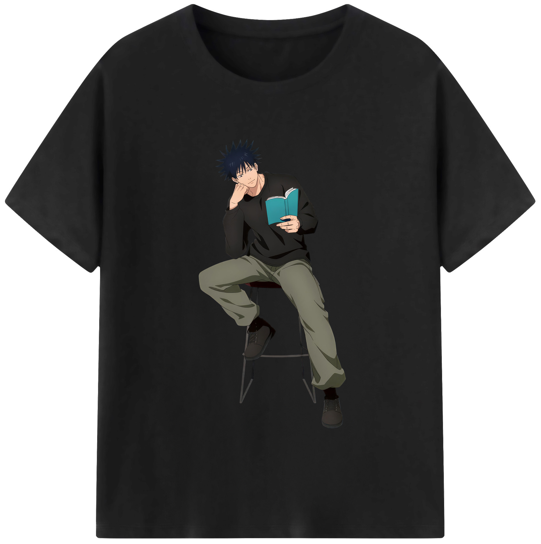 （画像用） 呪術廻戦 Jujutsu Kaisen レディースカジュアルプリントTシャツ（綿100％）